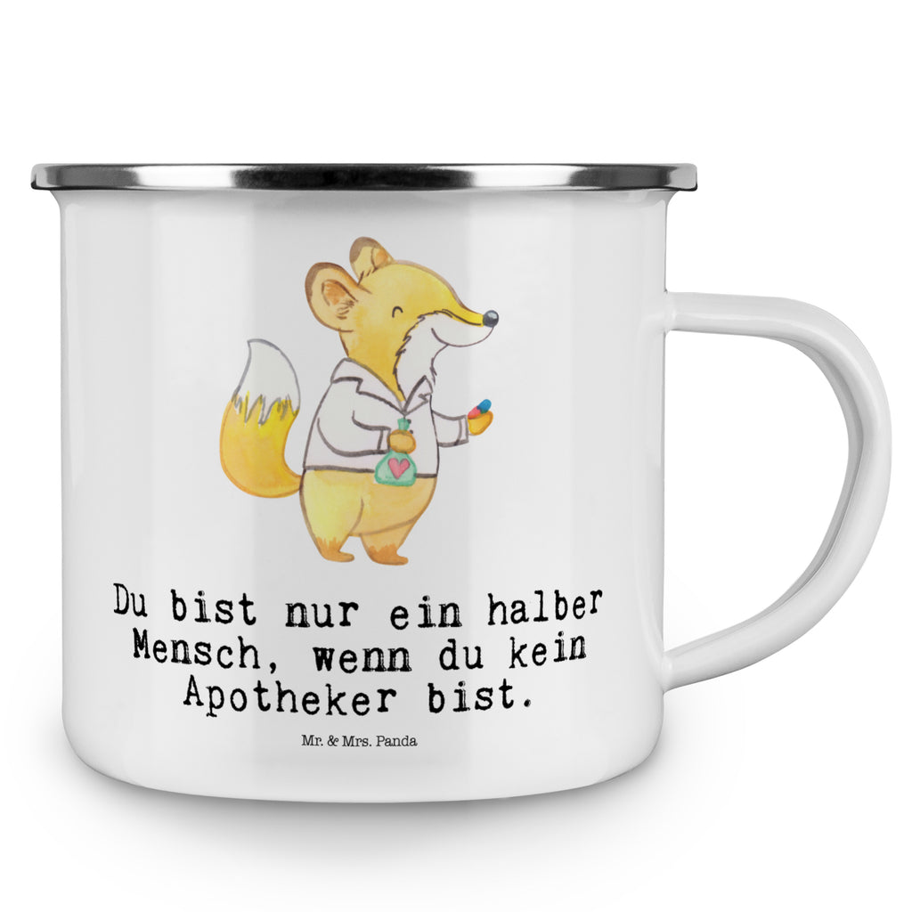Camping Emaille Tasse Apotheker mit Herz Campingtasse, Trinkbecher, Metalltasse, Outdoor Tasse, Emaille Trinkbecher, Blechtasse Outdoor, Emaille Campingbecher, Edelstahl Trinkbecher, Metalltasse für Camping, Kaffee Blechtasse, Camping Tasse Metall, Beruf, Ausbildung, Jubiläum, Abschied, Rente, Kollege, Kollegin, Geschenk, Schenken, Arbeitskollege, Mitarbeiter, Firma, Danke, Dankeschön, Apotheker, Pharmazie, Staatsexamen, Approbation, Eröffnung Apotheke