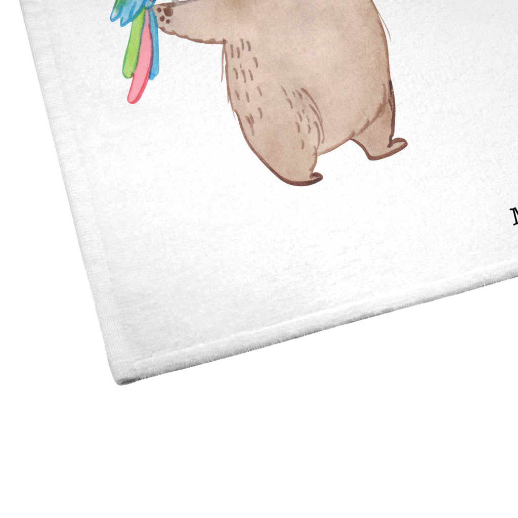 Gäste Handtuch Tierpfleger mit Herz Gästetuch, Reisehandtuch, Sport Handtuch, Frottier, Kinder Handtuch, Beruf, Ausbildung, Jubiläum, Abschied, Rente, Kollege, Kollegin, Geschenk, Schenken, Arbeitskollege, Mitarbeiter, Firma, Danke, Dankeschön