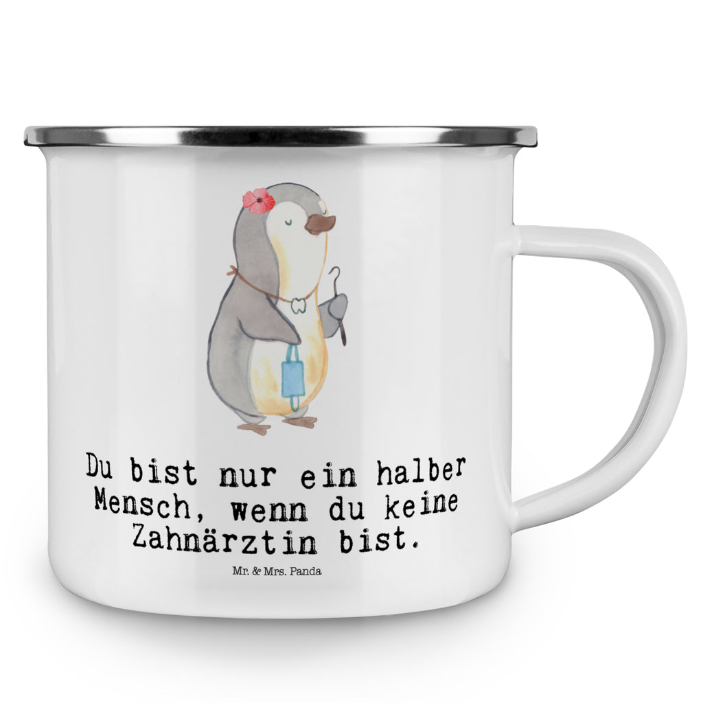 Camping Emaille Tasse Zahnärztin mit Herz Campingtasse, Trinkbecher, Metalltasse, Outdoor Tasse, Emaille Trinkbecher, Blechtasse Outdoor, Emaille Campingbecher, Edelstahl Trinkbecher, Metalltasse für Camping, Kaffee Blechtasse, Camping Tasse Metall, Beruf, Ausbildung, Jubiläum, Abschied, Rente, Kollege, Kollegin, Geschenk, Schenken, Arbeitskollege, Mitarbeiter, Firma, Danke, Dankeschön