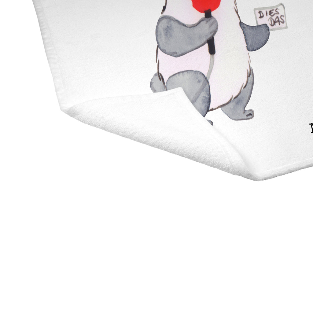 Gäste Handtuch Sportreporter aus Leidenschaft Gästetuch, Reisehandtuch, Sport Handtuch, Frottier, Kinder Handtuch, Beruf, Ausbildung, Jubiläum, Abschied, Rente, Kollege, Kollegin, Geschenk, Schenken, Arbeitskollege, Mitarbeiter, Firma, Danke, Dankeschön