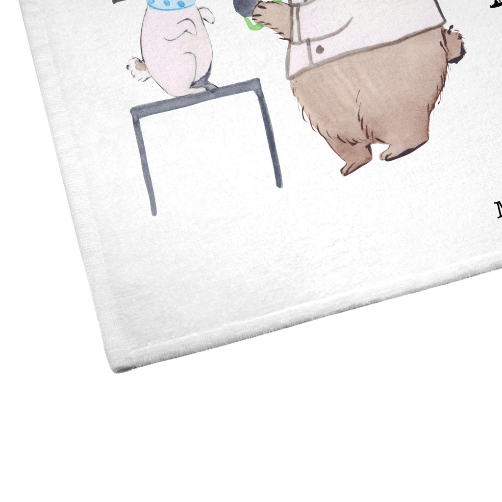 Gäste Handtuch Tierheilpraktiker mit Herz Gästetuch, Reisehandtuch, Sport Handtuch, Frottier, Kinder Handtuch, Beruf, Ausbildung, Jubiläum, Abschied, Rente, Kollege, Kollegin, Geschenk, Schenken, Arbeitskollege, Mitarbeiter, Firma, Danke, Dankeschön