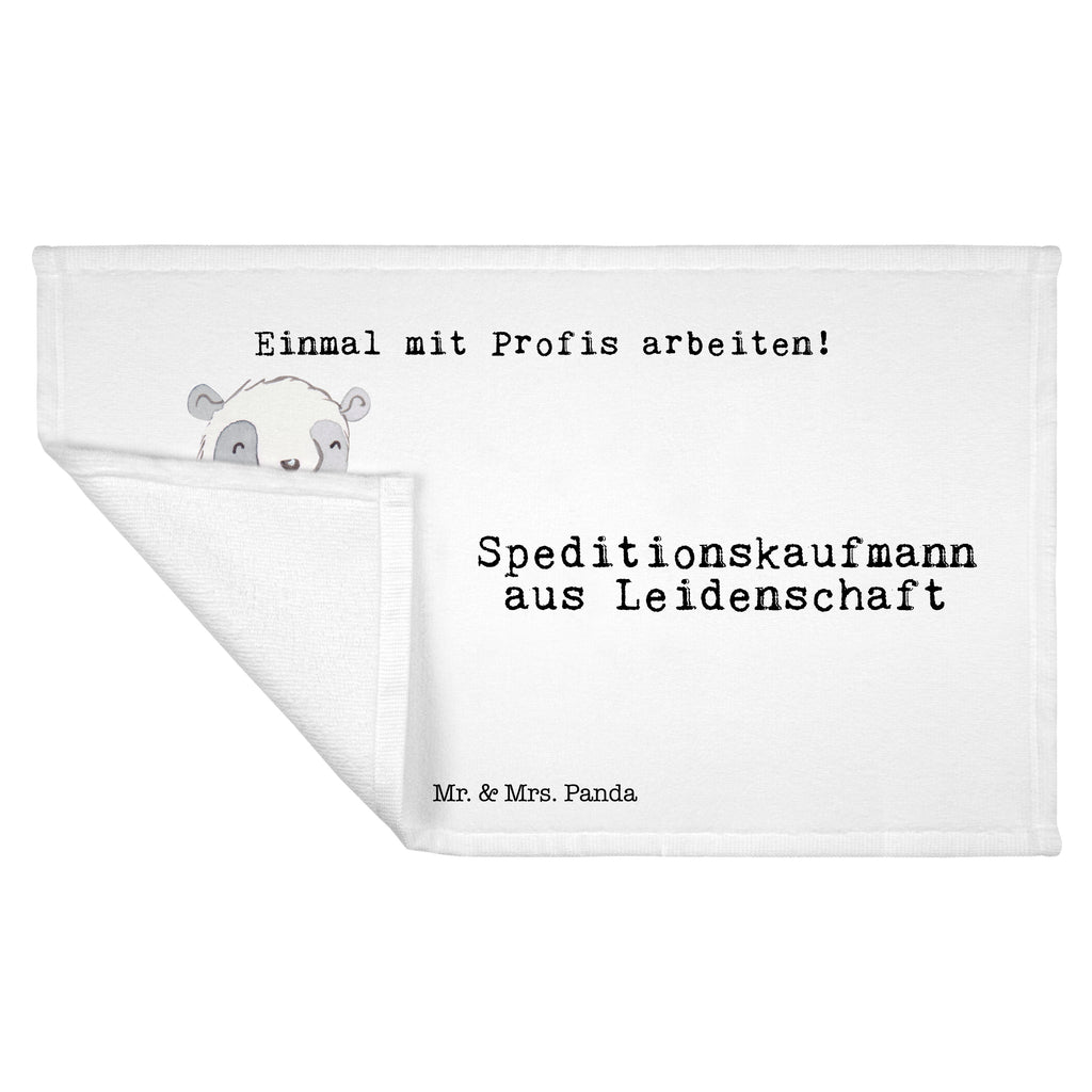 Gäste Handtuch Speditionskaufmann aus Leidenschaft Gästetuch, Reisehandtuch, Sport Handtuch, Frottier, Kinder Handtuch, Beruf, Ausbildung, Jubiläum, Abschied, Rente, Kollege, Kollegin, Geschenk, Schenken, Arbeitskollege, Mitarbeiter, Firma, Danke, Dankeschön