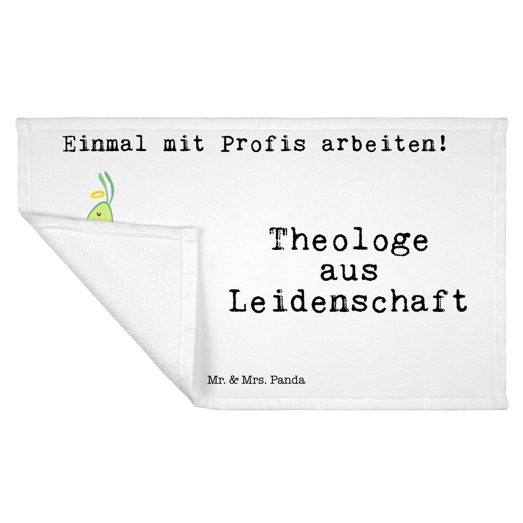 Gäste Handtuch Theologe aus Leidenschaft Gästetuch, Reisehandtuch, Sport Handtuch, Frottier, Kinder Handtuch, Beruf, Ausbildung, Jubiläum, Abschied, Rente, Kollege, Kollegin, Geschenk, Schenken, Arbeitskollege, Mitarbeiter, Firma, Danke, Dankeschön