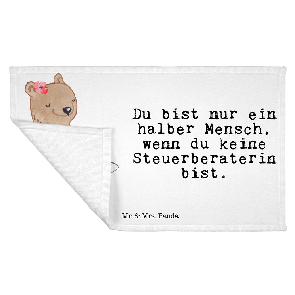 Gäste Handtuch Steuerberaterin mit Herz Gästetuch, Reisehandtuch, Sport Handtuch, Frottier, Kinder Handtuch, Beruf, Ausbildung, Jubiläum, Abschied, Rente, Kollege, Kollegin, Geschenk, Schenken, Arbeitskollege, Mitarbeiter, Firma, Danke, Dankeschön