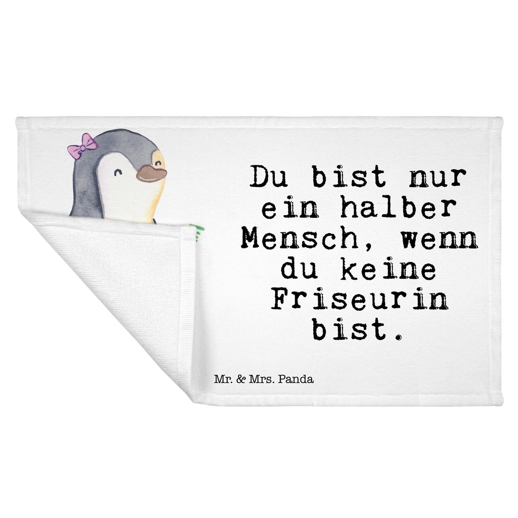 Gäste Handtuch Friseurin mit Herz Gästetuch, Reisehandtuch, Sport Handtuch, Frottier, Kinder Handtuch, Beruf, Ausbildung, Jubiläum, Abschied, Rente, Kollege, Kollegin, Geschenk, Schenken, Arbeitskollege, Mitarbeiter, Firma, Danke, Dankeschön, Frisörin, Haarstylistin, Frisörbesuch, Friseursalon, Eröffnung Friseur