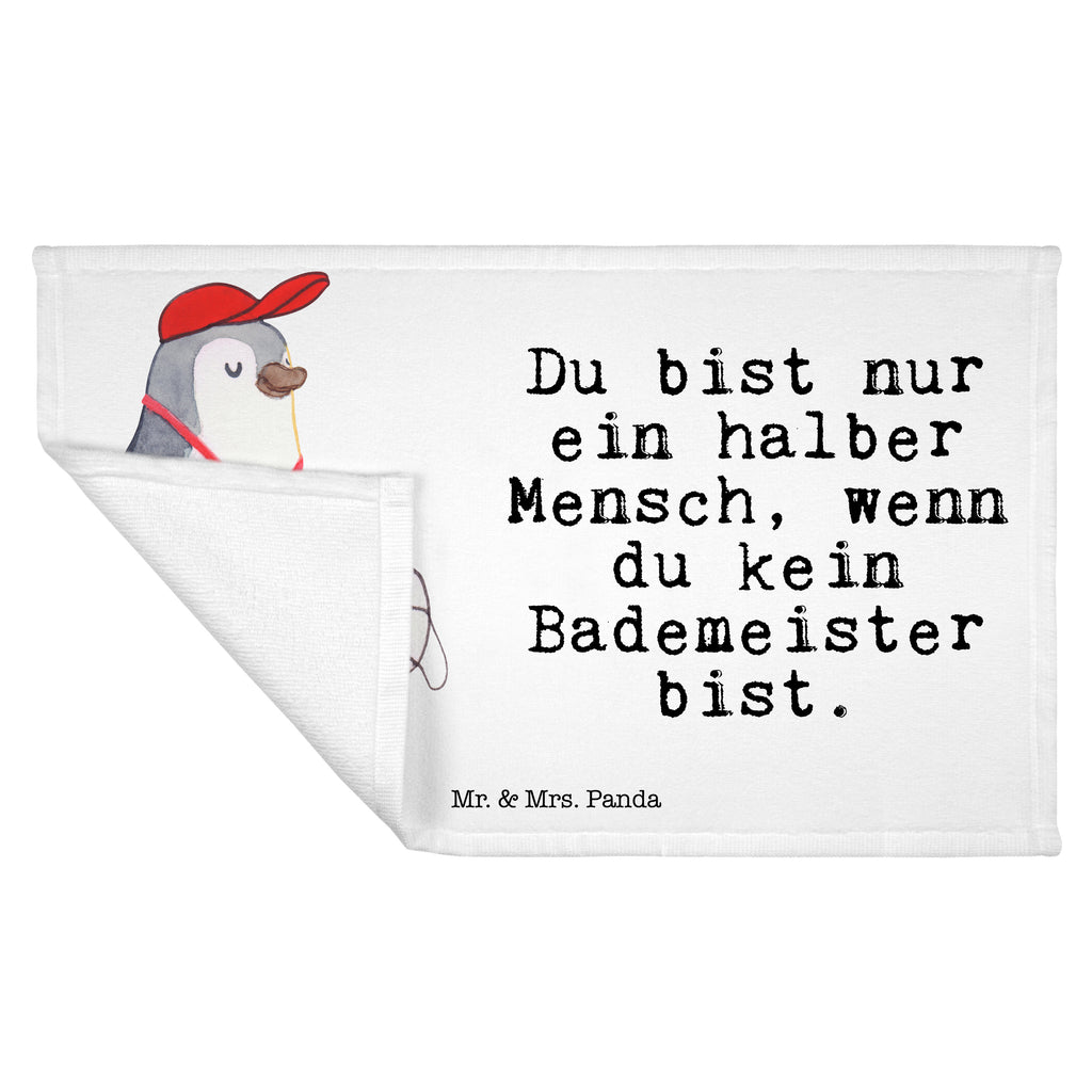 Gäste Handtuch Bademeister mit Herz Gästetuch, Reisehandtuch, Sport Handtuch, Frottier, Kinder Handtuch, Beruf, Ausbildung, Jubiläum, Abschied, Rente, Kollege, Kollegin, Geschenk, Schenken, Arbeitskollege, Mitarbeiter, Firma, Danke, Dankeschön, Bademeister, Rettungsschwimmer, Schwimmmeister, Schwimmbad, Freibad, Badeanstalt, Schwimmverein, Schwimmschule