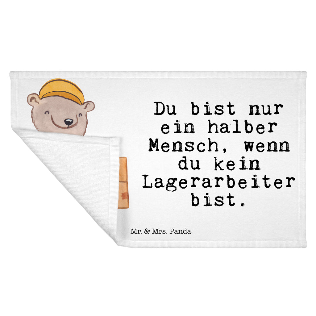 Gäste Handtuch Lagerarbeiter mit Herz Gästetuch, Reisehandtuch, Sport Handtuch, Frottier, Kinder Handtuch, Beruf, Ausbildung, Jubiläum, Abschied, Rente, Kollege, Kollegin, Geschenk, Schenken, Arbeitskollege, Mitarbeiter, Firma, Danke, Dankeschön, Lagerarbeiter, Fachlagerist, Lagerist, Lagerverwalter