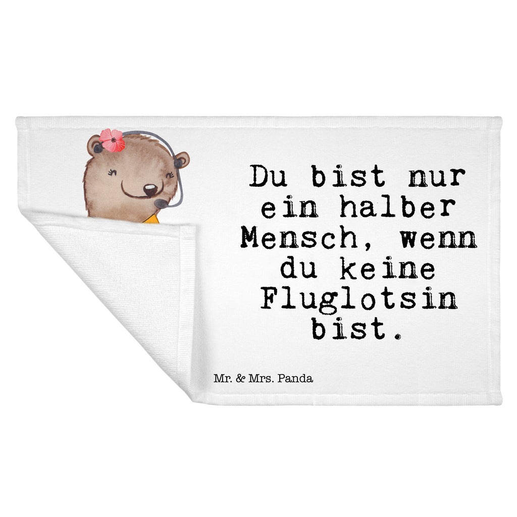 Gäste Handtuch Fluglotsin mit Herz Gästetuch, Reisehandtuch, Sport Handtuch, Frottier, Kinder Handtuch, Beruf, Ausbildung, Jubiläum, Abschied, Rente, Kollege, Kollegin, Geschenk, Schenken, Arbeitskollege, Mitarbeiter, Firma, Danke, Dankeschön, Fluglotsin, Flugverkehrsleiterin, Luftfahrtpersonal, Flugsicherung