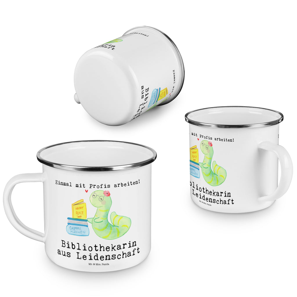 Camping Emaille Tasse Bibliothekarin aus Leidenschaft Campingtasse, Trinkbecher, Metalltasse, Outdoor Tasse, Emaille Trinkbecher, Blechtasse Outdoor, Emaille Campingbecher, Edelstahl Trinkbecher, Metalltasse für Camping, Kaffee Blechtasse, Camping Tasse Metall, Beruf, Ausbildung, Jubiläum, Abschied, Rente, Kollege, Kollegin, Geschenk, Schenken, Arbeitskollege, Mitarbeiter, Firma, Danke, Dankeschön, Bibliothekarin, Buchhandlung, Bibliothek, Bücherwurm, Leseratte, Bücherliebe