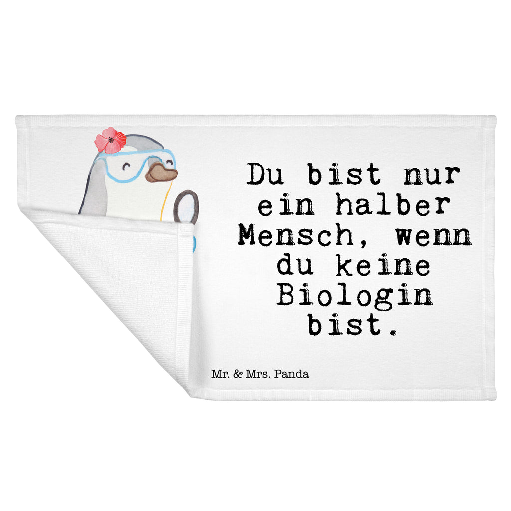 Gäste Handtuch Biologin mit Herz Gästetuch, Reisehandtuch, Sport Handtuch, Frottier, Kinder Handtuch, Beruf, Ausbildung, Jubiläum, Abschied, Rente, Kollege, Kollegin, Geschenk, Schenken, Arbeitskollege, Mitarbeiter, Firma, Danke, Dankeschön, Biologin, Biologie, Naturwissenschaftlerin, Labor, Studium, Bachelor, Master