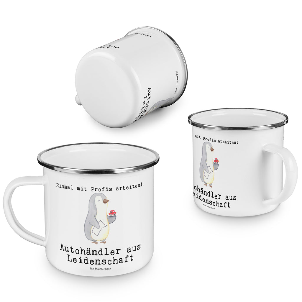 Camping Emaille Tasse Autohändler aus Leidenschaft Campingtasse, Trinkbecher, Metalltasse, Outdoor Tasse, Emaille Trinkbecher, Blechtasse Outdoor, Emaille Campingbecher, Edelstahl Trinkbecher, Metalltasse für Camping, Kaffee Blechtasse, Camping Tasse Metall, Beruf, Ausbildung, Jubiläum, Abschied, Rente, Kollege, Kollegin, Geschenk, Schenken, Arbeitskollege, Mitarbeiter, Firma, Danke, Dankeschön, Autohändler, Eröffnung Autohaus, Autohandel, Gebrauchtwagenhändler, Autoverkäufer
