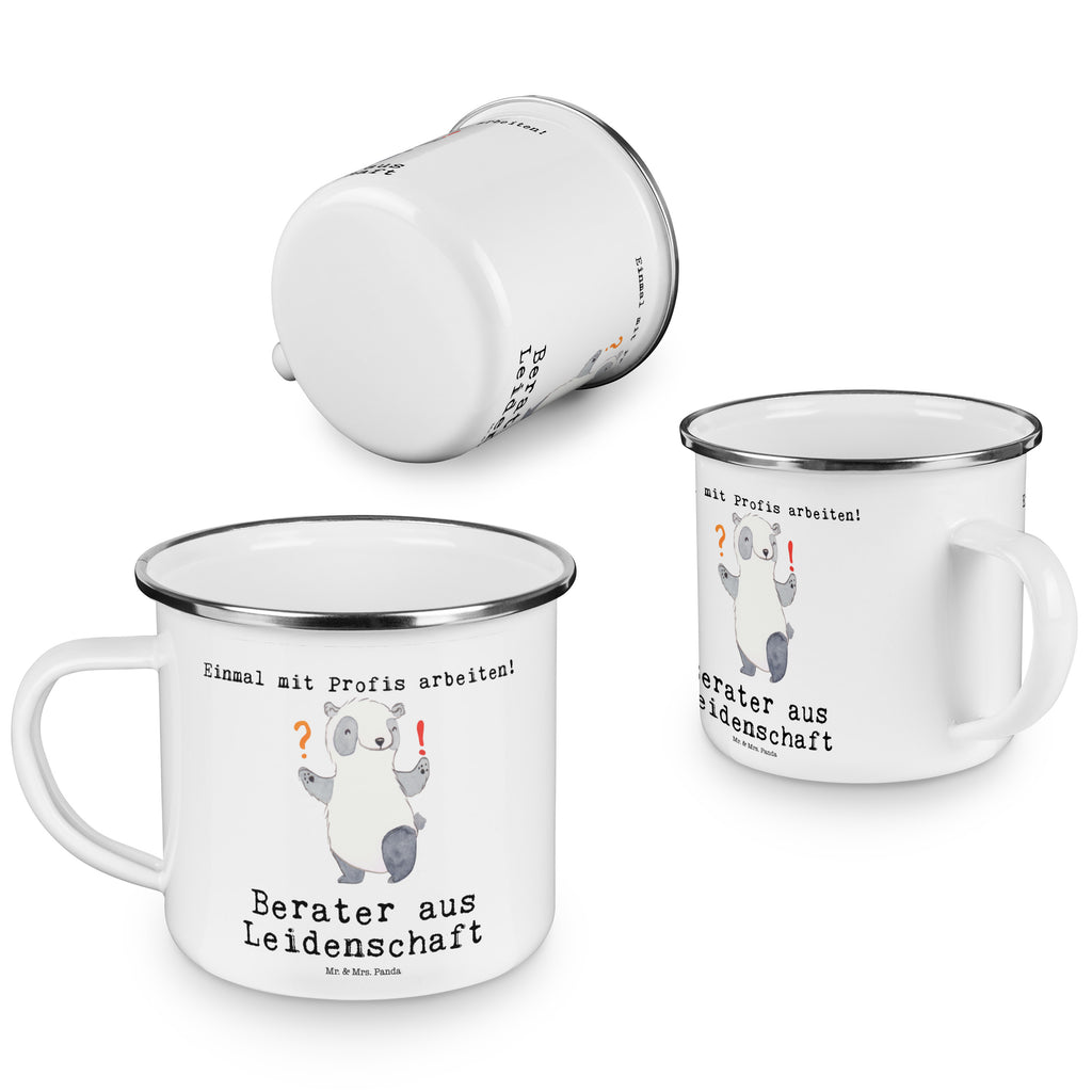 Camping Emaille Tasse Berater aus Leidenschaft Campingtasse, Trinkbecher, Metalltasse, Outdoor Tasse, Emaille Trinkbecher, Blechtasse Outdoor, Emaille Campingbecher, Edelstahl Trinkbecher, Metalltasse für Camping, Kaffee Blechtasse, Camping Tasse Metall, Beruf, Ausbildung, Jubiläum, Abschied, Rente, Kollege, Kollegin, Geschenk, Schenken, Arbeitskollege, Mitarbeiter, Firma, Danke, Dankeschön, Berater, Finanzberater, IT Beratung, Beratungsbüro, Eröffnung