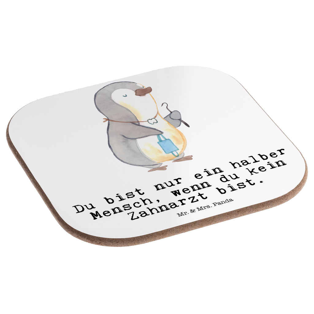 Quadratische Untersetzer Zahnarzt mit Herz Bierdeckel, Glasuntersetzer, Untersetzer Gläser, Getränkeuntersetzer, Beruf, Ausbildung, Jubiläum, Abschied, Rente, Kollege, Kollegin, Geschenk, Schenken, Arbeitskollege, Mitarbeiter, Firma, Danke, Dankeschön