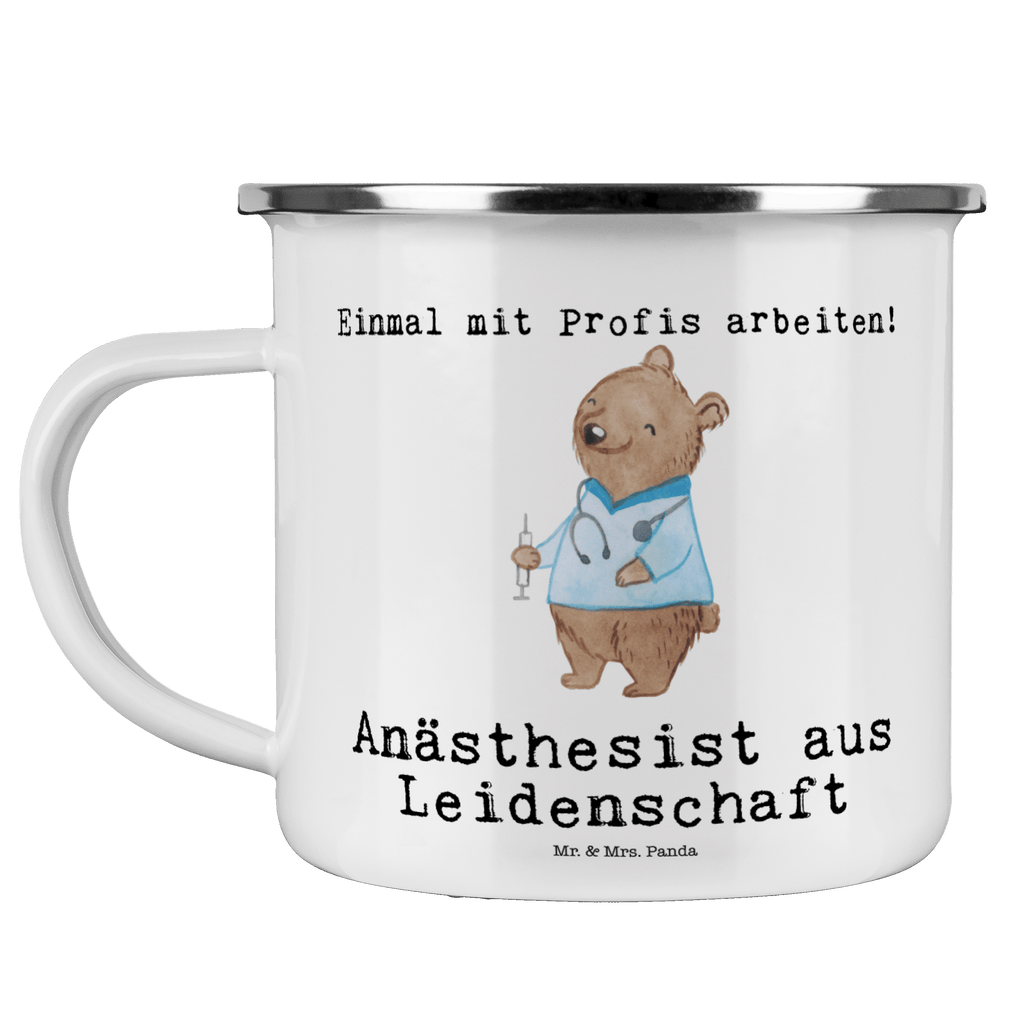 Camping Emaille Tasse Anästhesist aus Leidenschaft Campingtasse, Trinkbecher, Metalltasse, Outdoor Tasse, Emaille Trinkbecher, Blechtasse Outdoor, Emaille Campingbecher, Edelstahl Trinkbecher, Metalltasse für Camping, Kaffee Blechtasse, Camping Tasse Metall, Beruf, Ausbildung, Jubiläum, Abschied, Rente, Kollege, Kollegin, Geschenk, Schenken, Arbeitskollege, Mitarbeiter, Firma, Danke, Dankeschön, Anästhesist, Narkosearzt, Anästhesie, Krankenhaus, Studium