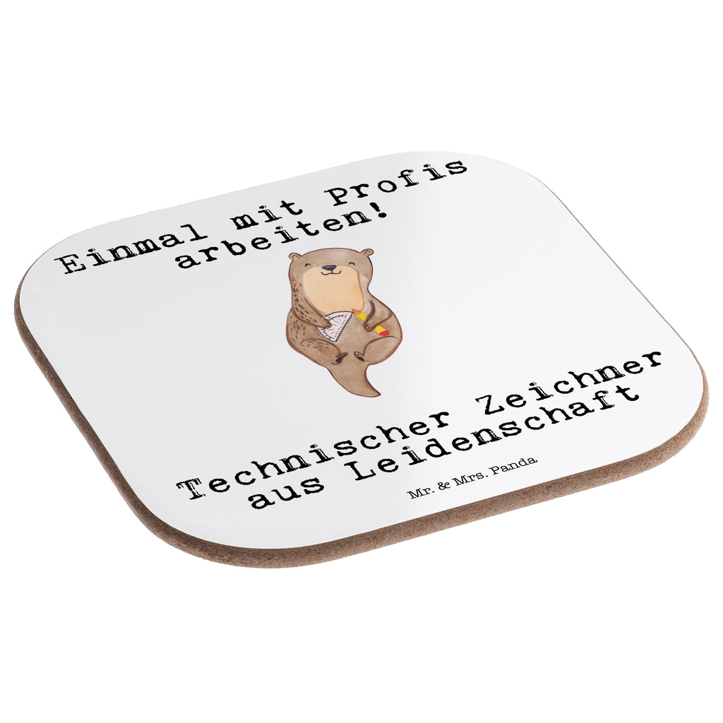 Quadratische Untersetzer Technischer Zeichner aus Leidenschaft Bierdeckel, Glasuntersetzer, Untersetzer Gläser, Getränkeuntersetzer, Beruf, Ausbildung, Jubiläum, Abschied, Rente, Kollege, Kollegin, Geschenk, Schenken, Arbeitskollege, Mitarbeiter, Firma, Danke, Dankeschön