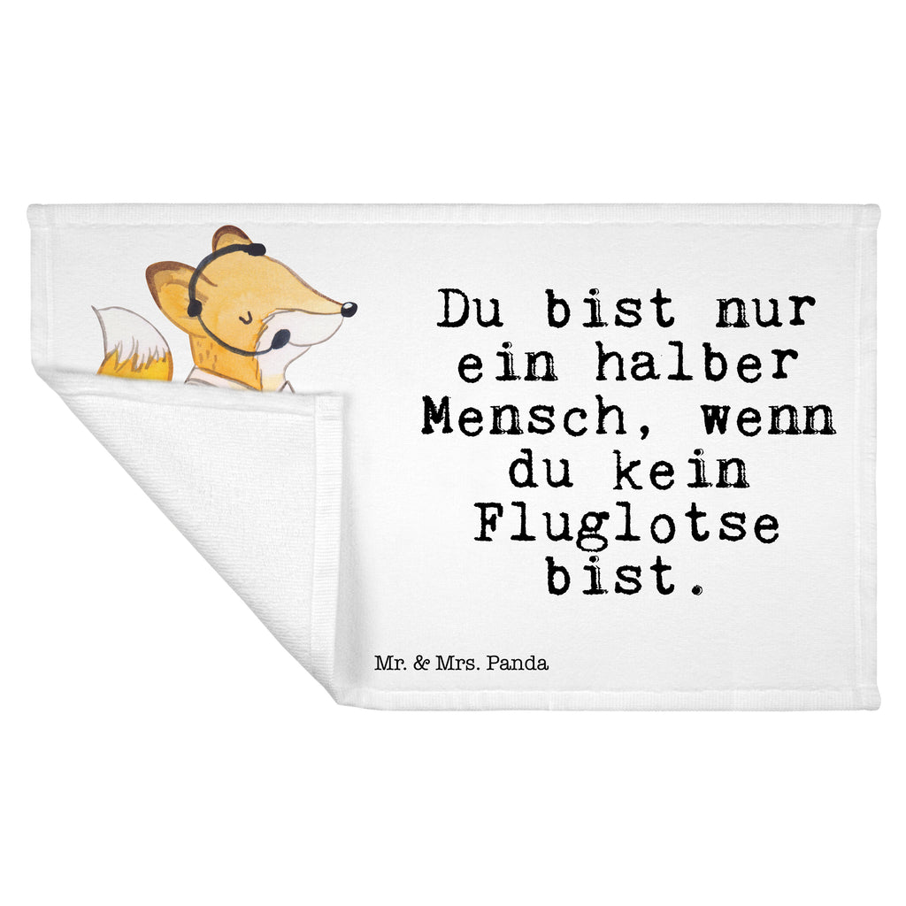 Gäste Handtuch Fluglotse mit Herz Gästetuch, Reisehandtuch, Sport Handtuch, Frottier, Kinder Handtuch, Beruf, Ausbildung, Jubiläum, Abschied, Rente, Kollege, Kollegin, Geschenk, Schenken, Arbeitskollege, Mitarbeiter, Firma, Danke, Dankeschön, Fluglotse, Flugverkehrsleiter, Luftfahrtpersonal, Flugsicherung