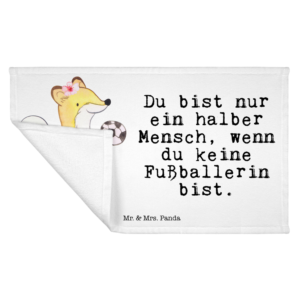 Gäste Handtuch Fußballerin mit Herz Gästetuch, Reisehandtuch, Sport Handtuch, Frottier, Kinder Handtuch, Beruf, Ausbildung, Jubiläum, Abschied, Rente, Kollege, Kollegin, Geschenk, Schenken, Arbeitskollege, Mitarbeiter, Firma, Danke, Dankeschön, Fußballerin, Fußballspielerin, Profi Fußballerin, Fußballspiel, Glücksbringer