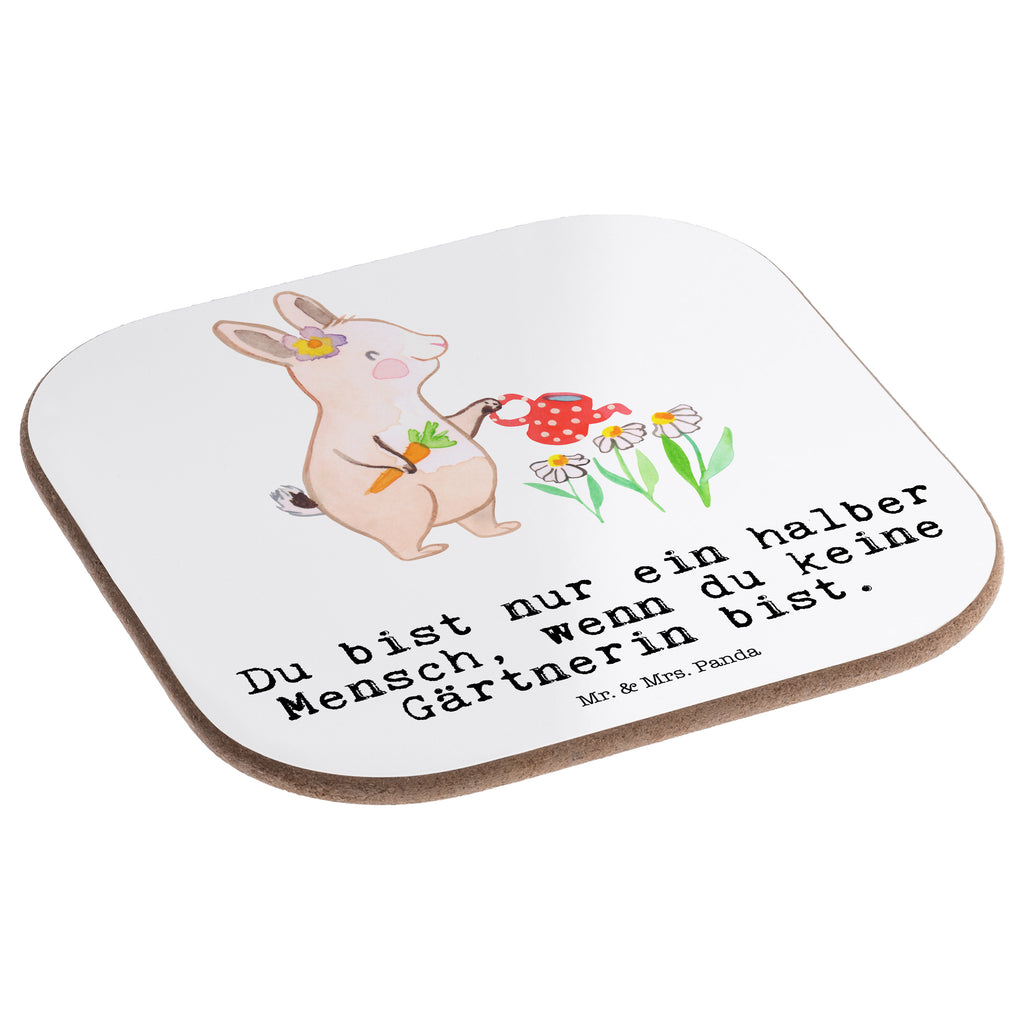 Quadratische Untersetzer Gärtnerin mit Herz Bierdeckel, Glasuntersetzer, Untersetzer Gläser, Getränkeuntersetzer, Beruf, Ausbildung, Jubiläum, Abschied, Rente, Kollege, Kollegin, Geschenk, Schenken, Arbeitskollege, Mitarbeiter, Firma, Danke, Dankeschön, Gärtnerin, Gartenplaner, Gärtnerei, Gartenbau, Hobbygärtnerin, Garten- und Landschaftsbauerin