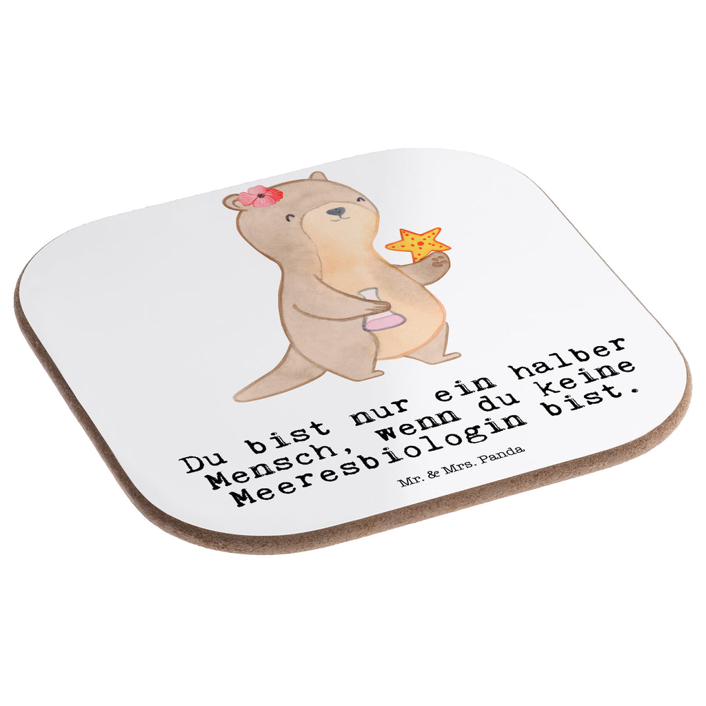 Quadratische Untersetzer Meeresbiologin mit Herz Bierdeckel, Glasuntersetzer, Untersetzer Gläser, Getränkeuntersetzer, Beruf, Ausbildung, Jubiläum, Abschied, Rente, Kollege, Kollegin, Geschenk, Schenken, Arbeitskollege, Mitarbeiter, Firma, Danke, Dankeschön, Meeresbiologin, Meereskundlerin, Naturwissenschaftlerin, Meeresforscherin, maritime Forschung, Studium