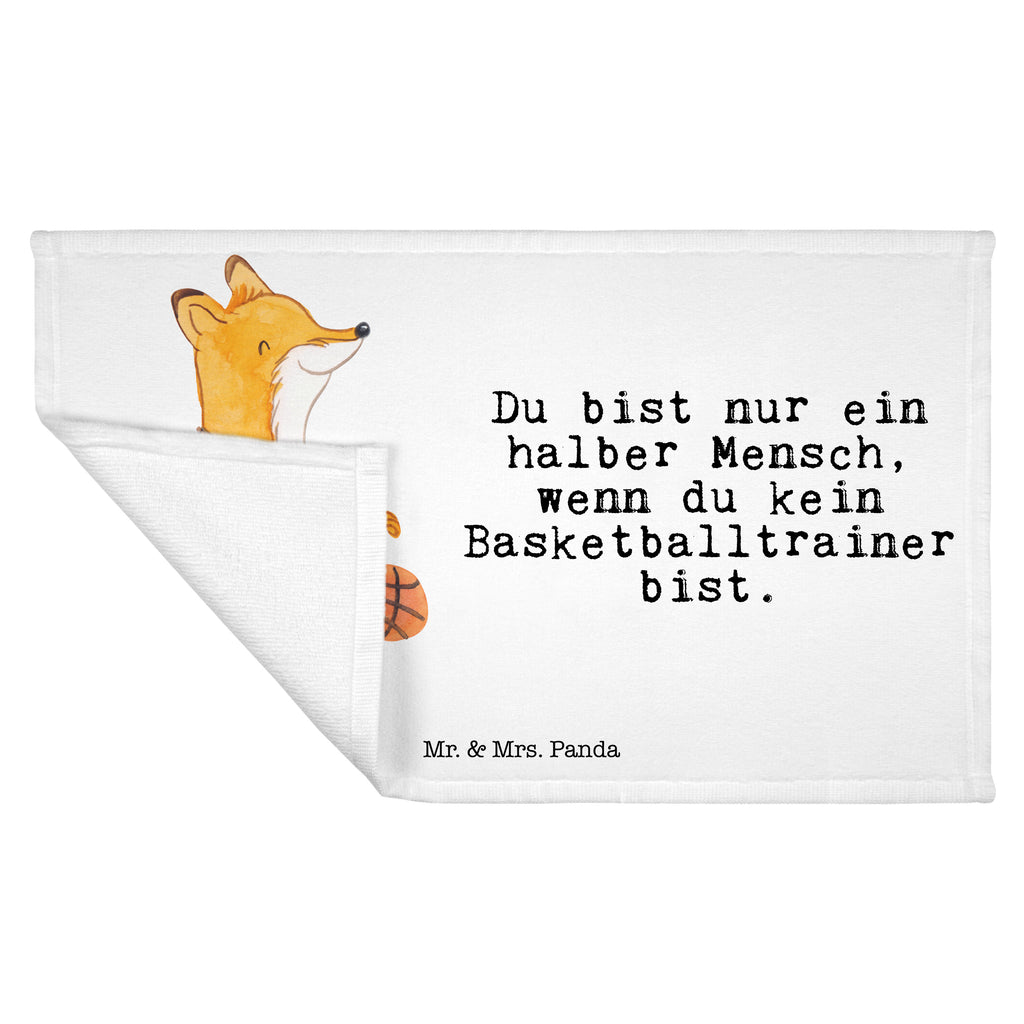 Gäste Handtuch Basketballtrainer mit Herz Gästetuch, Reisehandtuch, Sport Handtuch, Frottier, Kinder Handtuch, Beruf, Ausbildung, Jubiläum, Abschied, Rente, Kollege, Kollegin, Geschenk, Schenken, Arbeitskollege, Mitarbeiter, Firma, Danke, Dankeschön, Basketballtrainer, Basketball, Sport, Ballsport, Basketballcoach, Basketballer, Verein