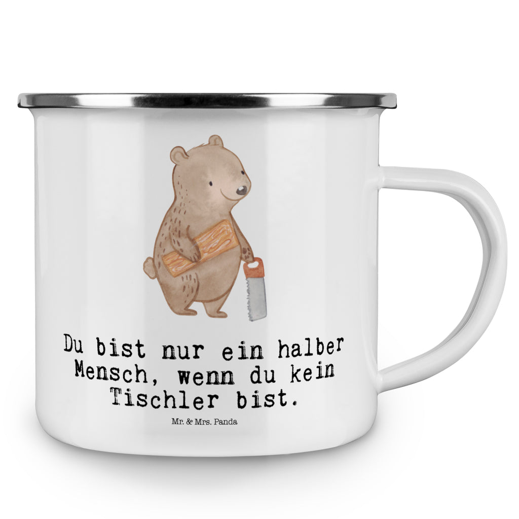 Camping Emaille Tasse Tischler mit Herz Campingtasse, Trinkbecher, Metalltasse, Outdoor Tasse, Emaille Trinkbecher, Blechtasse Outdoor, Emaille Campingbecher, Edelstahl Trinkbecher, Metalltasse für Camping, Kaffee Blechtasse, Camping Tasse Metall, Beruf, Ausbildung, Jubiläum, Abschied, Rente, Kollege, Kollegin, Geschenk, Schenken, Arbeitskollege, Mitarbeiter, Firma, Danke, Dankeschön