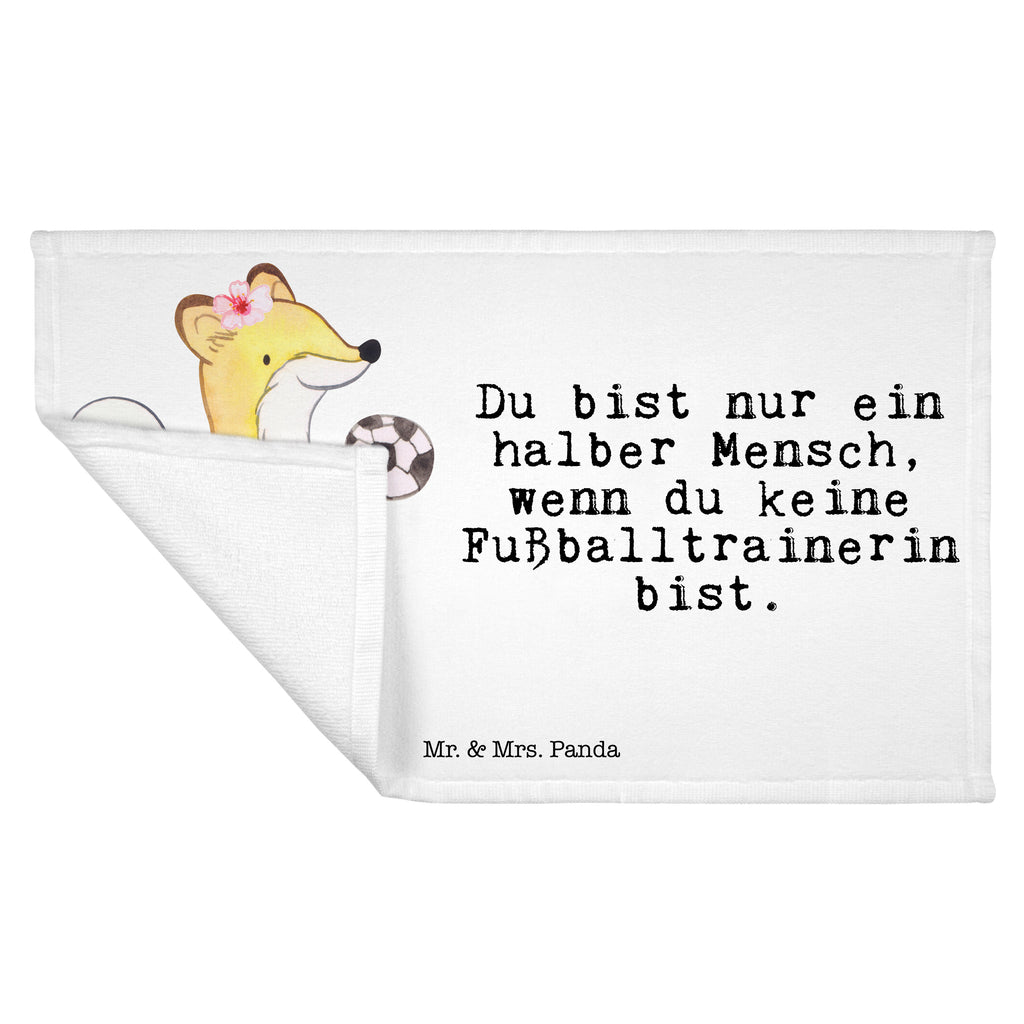 Gäste Handtuch Fußballtrainerin mit Herz Gästetuch, Reisehandtuch, Sport Handtuch, Frottier, Kinder Handtuch, Beruf, Ausbildung, Jubiläum, Abschied, Rente, Kollege, Kollegin, Geschenk, Schenken, Arbeitskollege, Mitarbeiter, Firma, Danke, Dankeschön, Fußballtrainerin, Fußballspiel, Glücksbringer, Verein Fußball