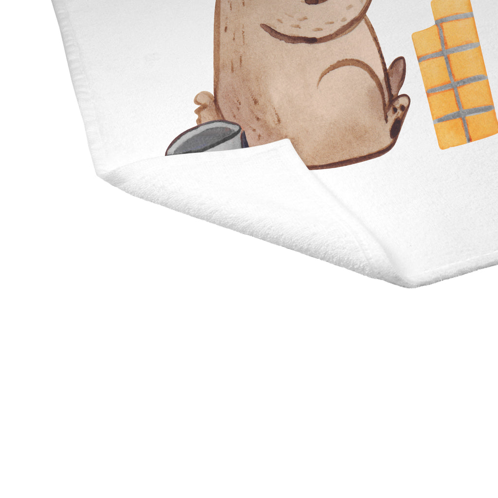 Gäste Handtuch Maurerin mit Herz Gästetuch, Reisehandtuch, Sport Handtuch, Frottier, Kinder Handtuch, Beruf, Ausbildung, Jubiläum, Abschied, Rente, Kollege, Kollegin, Geschenk, Schenken, Arbeitskollege, Mitarbeiter, Firma, Danke, Dankeschön, Maurerin, Maurermeisterin, Gesellenprüfung, Handwerkerin, Maurerbetrieb