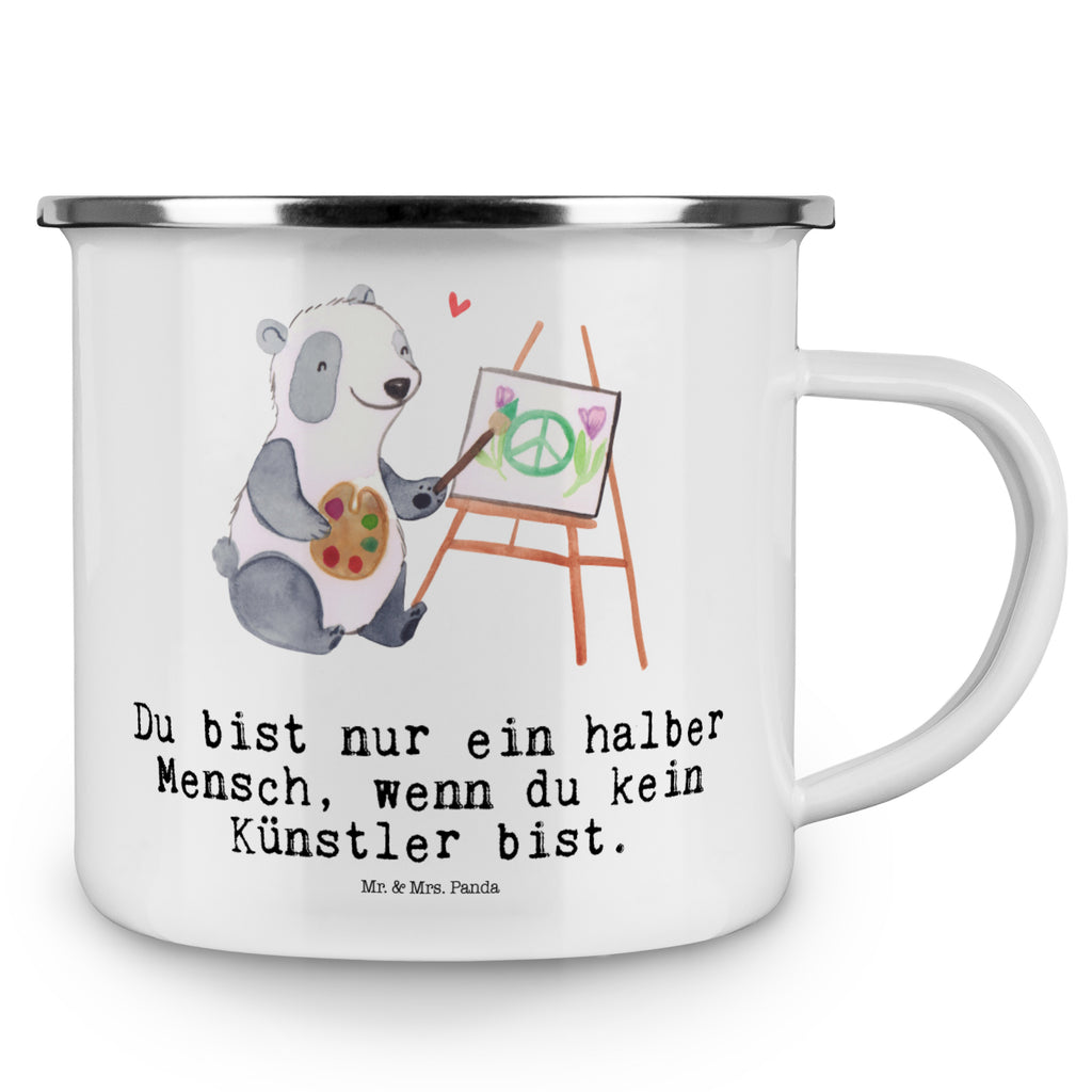 Camping Emaille Tasse Künstler mit Herz Campingtasse, Trinkbecher, Metalltasse, Outdoor Tasse, Emaille Trinkbecher, Blechtasse Outdoor, Emaille Campingbecher, Edelstahl Trinkbecher, Metalltasse für Camping, Kaffee Blechtasse, Camping Tasse Metall, Beruf, Ausbildung, Jubiläum, Abschied, Rente, Kollege, Kollegin, Geschenk, Schenken, Arbeitskollege, Mitarbeiter, Firma, Danke, Dankeschön, Künstler, Maler, Kunstmaler, Galerie Eröffnung, Kunstschule