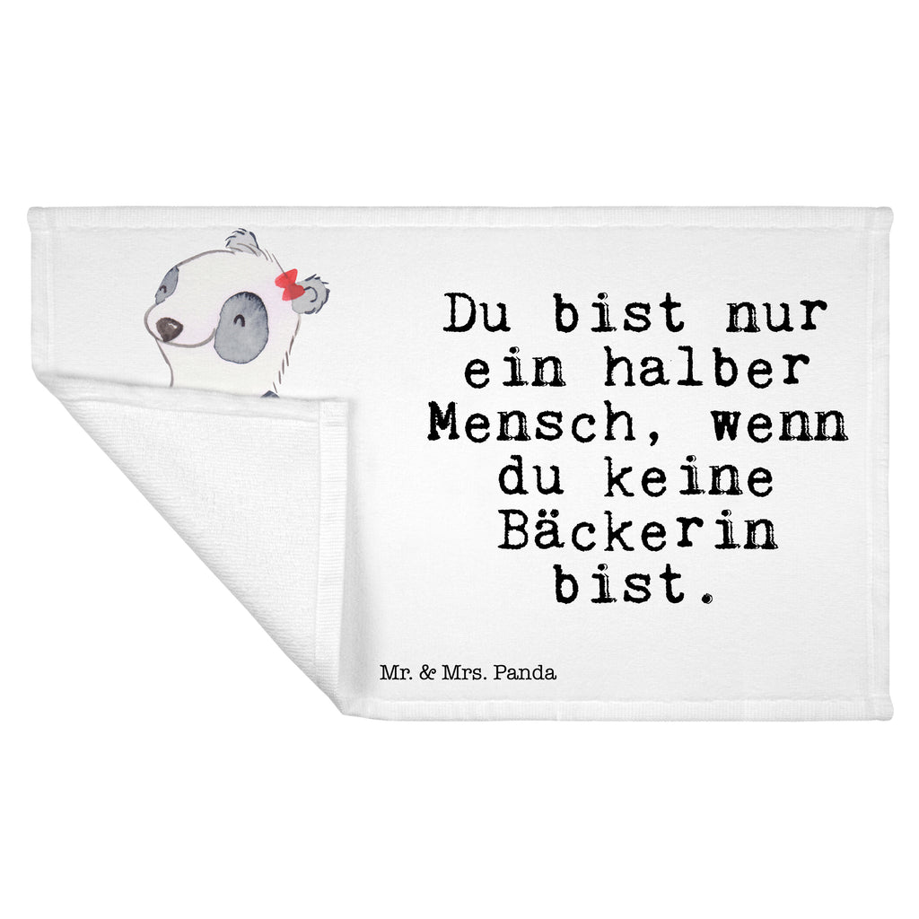 Gäste Handtuch Bäckerin mit Herz Gästetuch, Reisehandtuch, Sport Handtuch, Frottier, Kinder Handtuch, Beruf, Ausbildung, Jubiläum, Abschied, Rente, Kollege, Kollegin, Geschenk, Schenken, Arbeitskollege, Mitarbeiter, Firma, Danke, Dankeschön, Bäckerin, Konditorin, Brotbäckerin, Bäckerei, Backstube, Bäckerladen, Brotmanufaktur