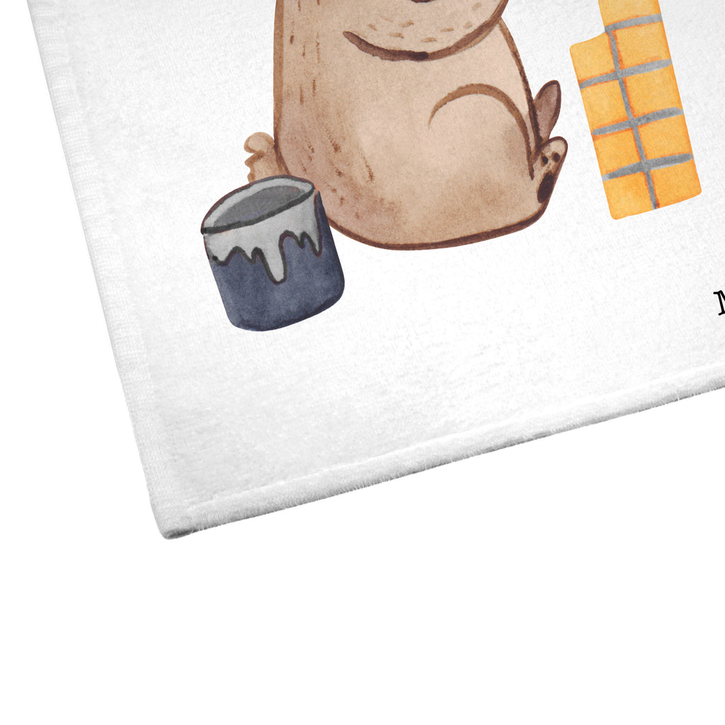 Gäste Handtuch Maurer mit Herz Gästetuch, Reisehandtuch, Sport Handtuch, Frottier, Kinder Handtuch, Beruf, Ausbildung, Jubiläum, Abschied, Rente, Kollege, Kollegin, Geschenk, Schenken, Arbeitskollege, Mitarbeiter, Firma, Danke, Dankeschön, Maurer, Maurermeister, Gesellenprüfung, Handwerker, Maurerbetrieb