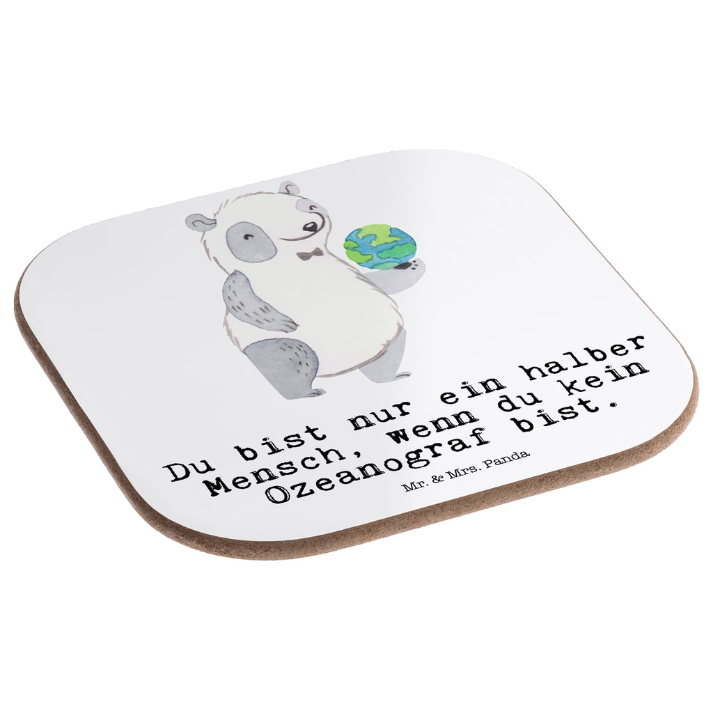 Quadratische Untersetzer Ozeanograf mit Herz Bierdeckel, Glasuntersetzer, Untersetzer Gläser, Getränkeuntersetzer, Beruf, Ausbildung, Jubiläum, Abschied, Rente, Kollege, Kollegin, Geschenk, Schenken, Arbeitskollege, Mitarbeiter, Firma, Danke, Dankeschön, Ozeanograf, Meeresbiologe, Meereskundler, Naturwissenschaftler, Meeresforscher, maritime Forschung, Studium