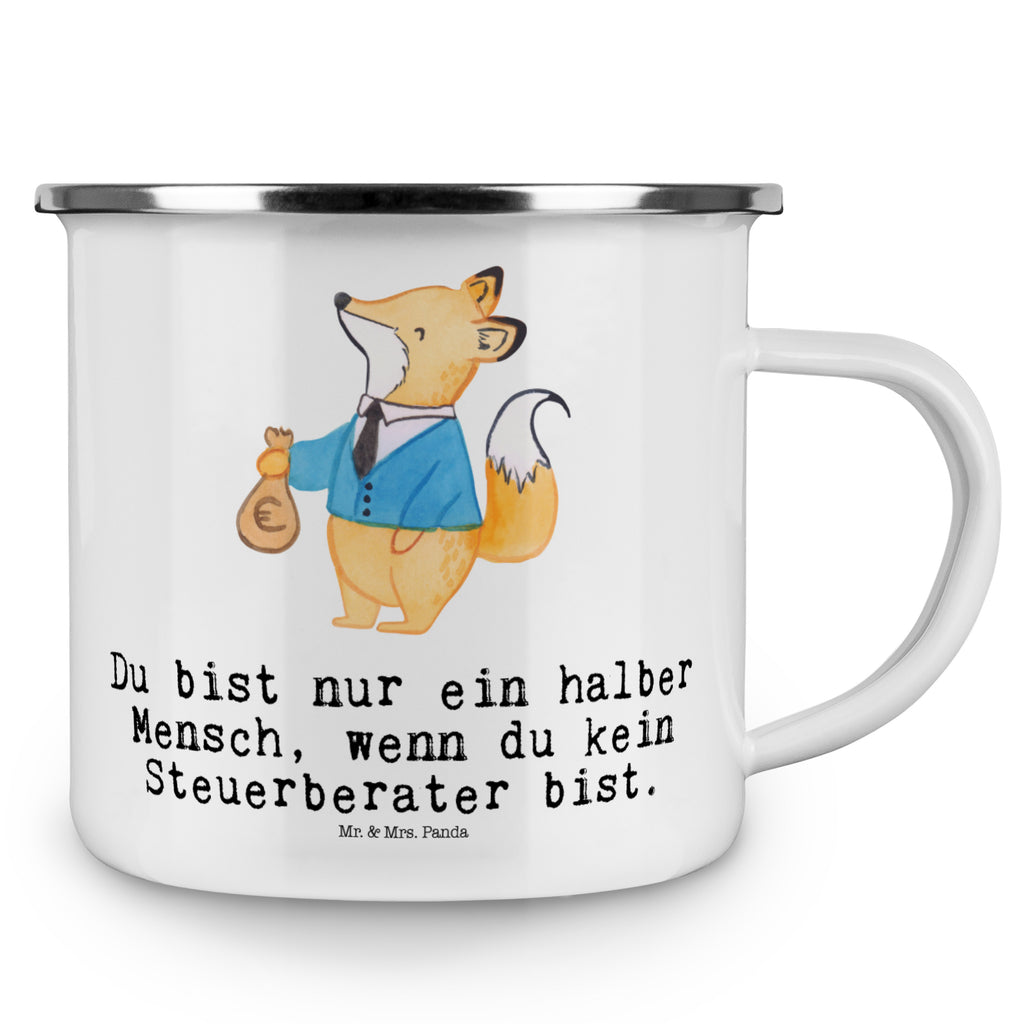 Camping Emaille Tasse Steuerberater mit Herz Campingtasse, Trinkbecher, Metalltasse, Outdoor Tasse, Emaille Trinkbecher, Blechtasse Outdoor, Emaille Campingbecher, Edelstahl Trinkbecher, Metalltasse für Camping, Kaffee Blechtasse, Camping Tasse Metall, Beruf, Ausbildung, Jubiläum, Abschied, Rente, Kollege, Kollegin, Geschenk, Schenken, Arbeitskollege, Mitarbeiter, Firma, Danke, Dankeschön