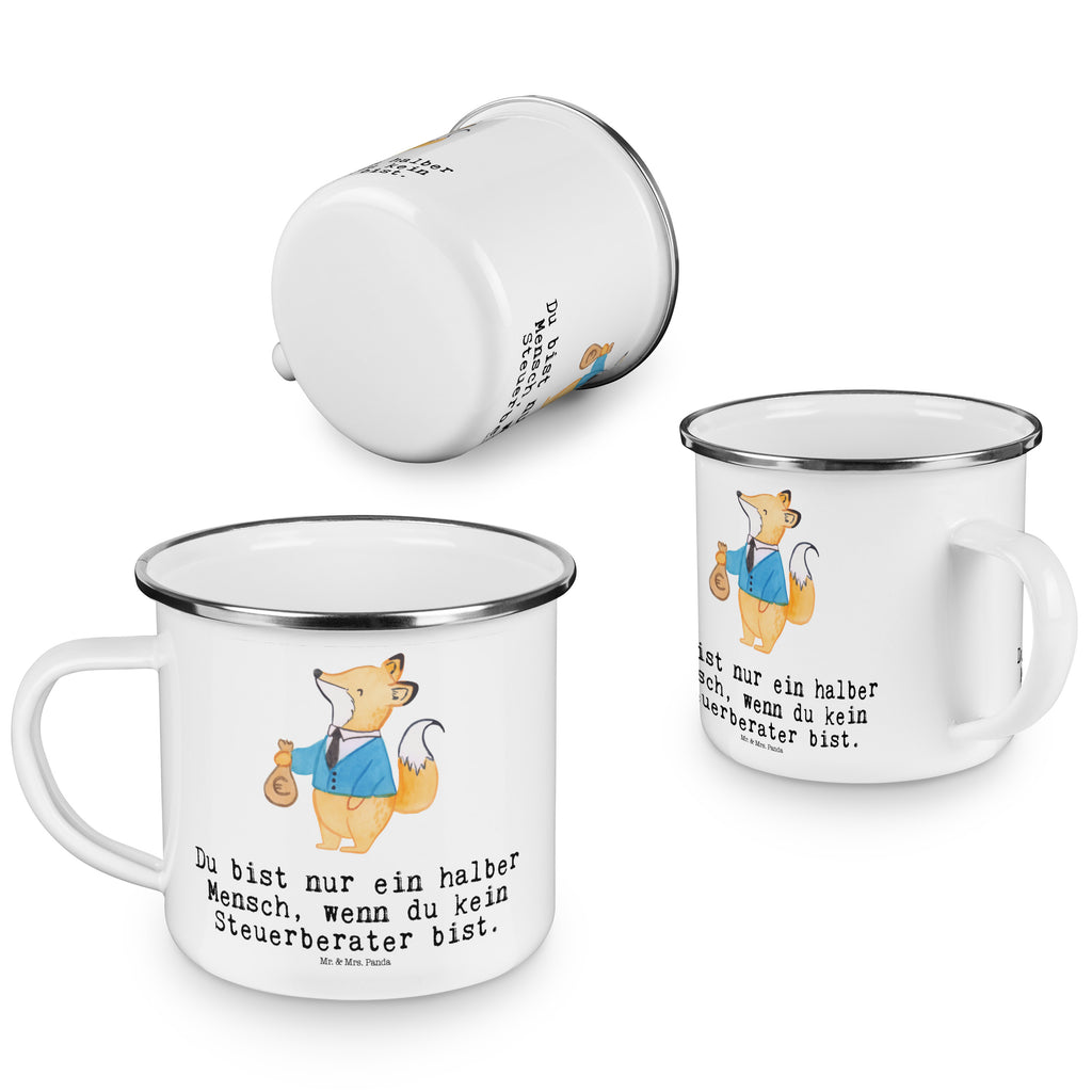 Camping Emaille Tasse Steuerberater mit Herz Campingtasse, Trinkbecher, Metalltasse, Outdoor Tasse, Emaille Trinkbecher, Blechtasse Outdoor, Emaille Campingbecher, Edelstahl Trinkbecher, Metalltasse für Camping, Kaffee Blechtasse, Camping Tasse Metall, Beruf, Ausbildung, Jubiläum, Abschied, Rente, Kollege, Kollegin, Geschenk, Schenken, Arbeitskollege, Mitarbeiter, Firma, Danke, Dankeschön