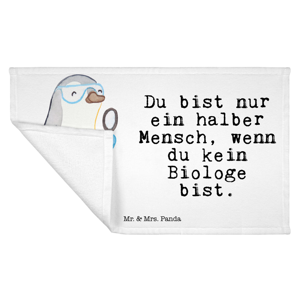 Gäste Handtuch Biologe mit Herz Gästetuch, Reisehandtuch, Sport Handtuch, Frottier, Kinder Handtuch, Beruf, Ausbildung, Jubiläum, Abschied, Rente, Kollege, Kollegin, Geschenk, Schenken, Arbeitskollege, Mitarbeiter, Firma, Danke, Dankeschön, Biologe, Biologie, Naturwissenschaftler, Labor, Studium, Bachelor, Master