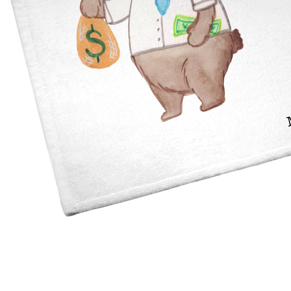 Gäste Handtuch Bänker mit Herz Gästetuch, Reisehandtuch, Sport Handtuch, Frottier, Kinder Handtuch, Beruf, Ausbildung, Jubiläum, Abschied, Rente, Kollege, Kollegin, Geschenk, Schenken, Arbeitskollege, Mitarbeiter, Firma, Danke, Dankeschön, Bänker, Bankfachmann, Bankangestellter, Bankberater