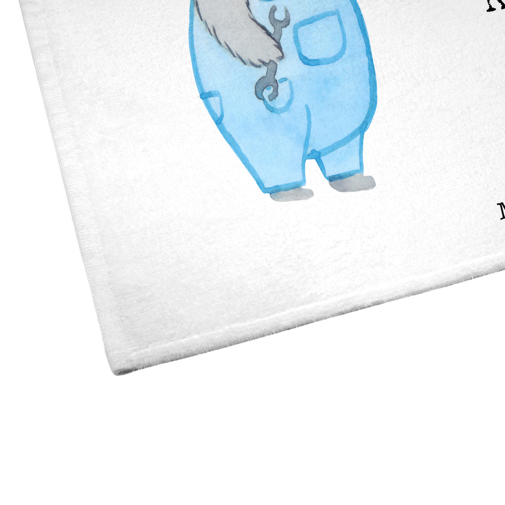 Gäste Handtuch Kfz-Mechatroniker mit Herz Gästetuch, Reisehandtuch, Sport Handtuch, Frottier, Kinder Handtuch, Beruf, Ausbildung, Jubiläum, Abschied, Rente, Kollege, Kollegin, Geschenk, Schenken, Arbeitskollege, Mitarbeiter, Firma, Danke, Dankeschön, Kfz-Mechatroniker, Kraftfahrzeugmechaniker, Meister, Gesellenprüfung