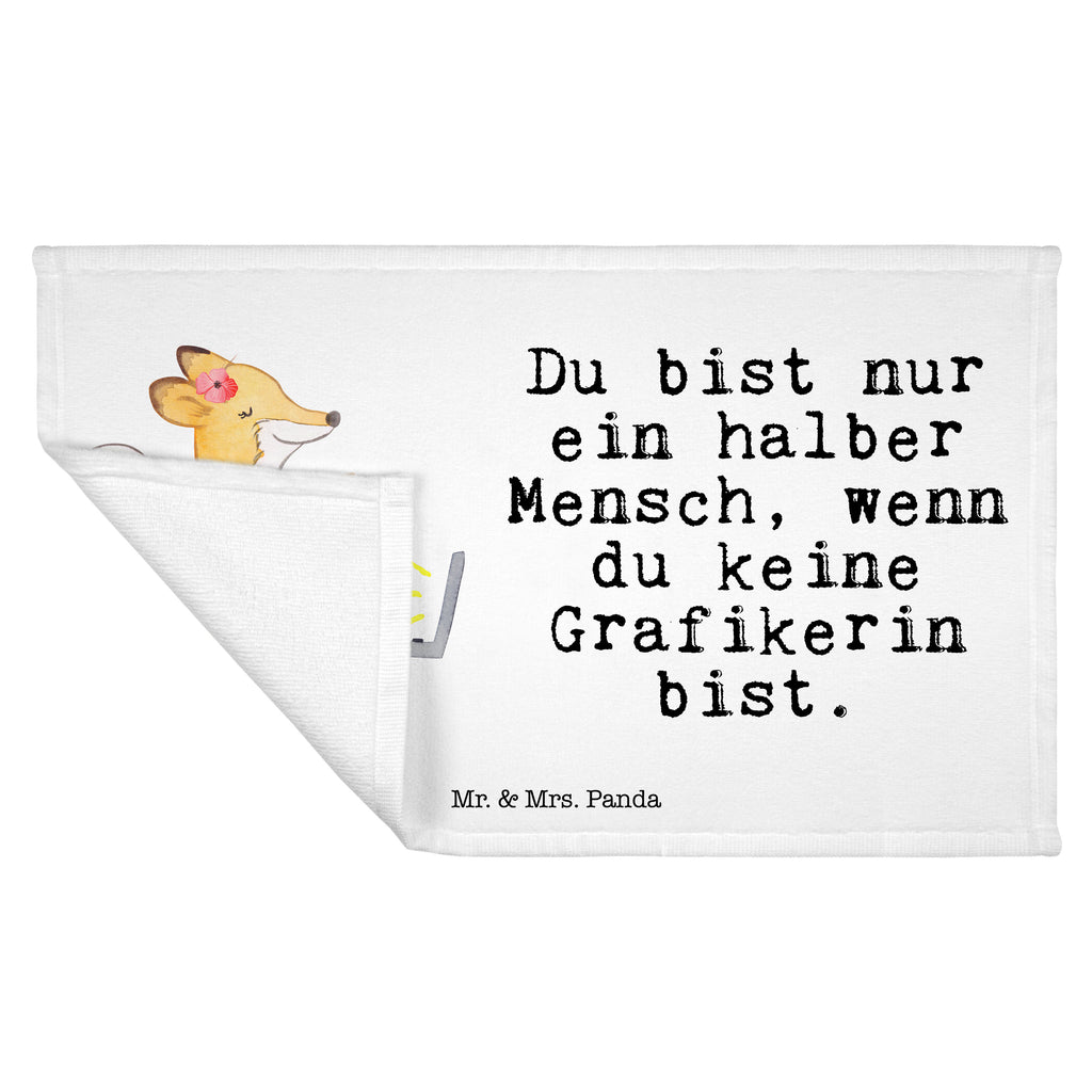 Gäste Handtuch Grafikerin mit Herz Gästetuch, Reisehandtuch, Sport Handtuch, Frottier, Kinder Handtuch, Beruf, Ausbildung, Jubiläum, Abschied, Rente, Kollege, Kollegin, Geschenk, Schenken, Arbeitskollege, Mitarbeiter, Firma, Danke, Dankeschön, Grafikerin, Designer, Mediengestalter, Grafikdesignerin