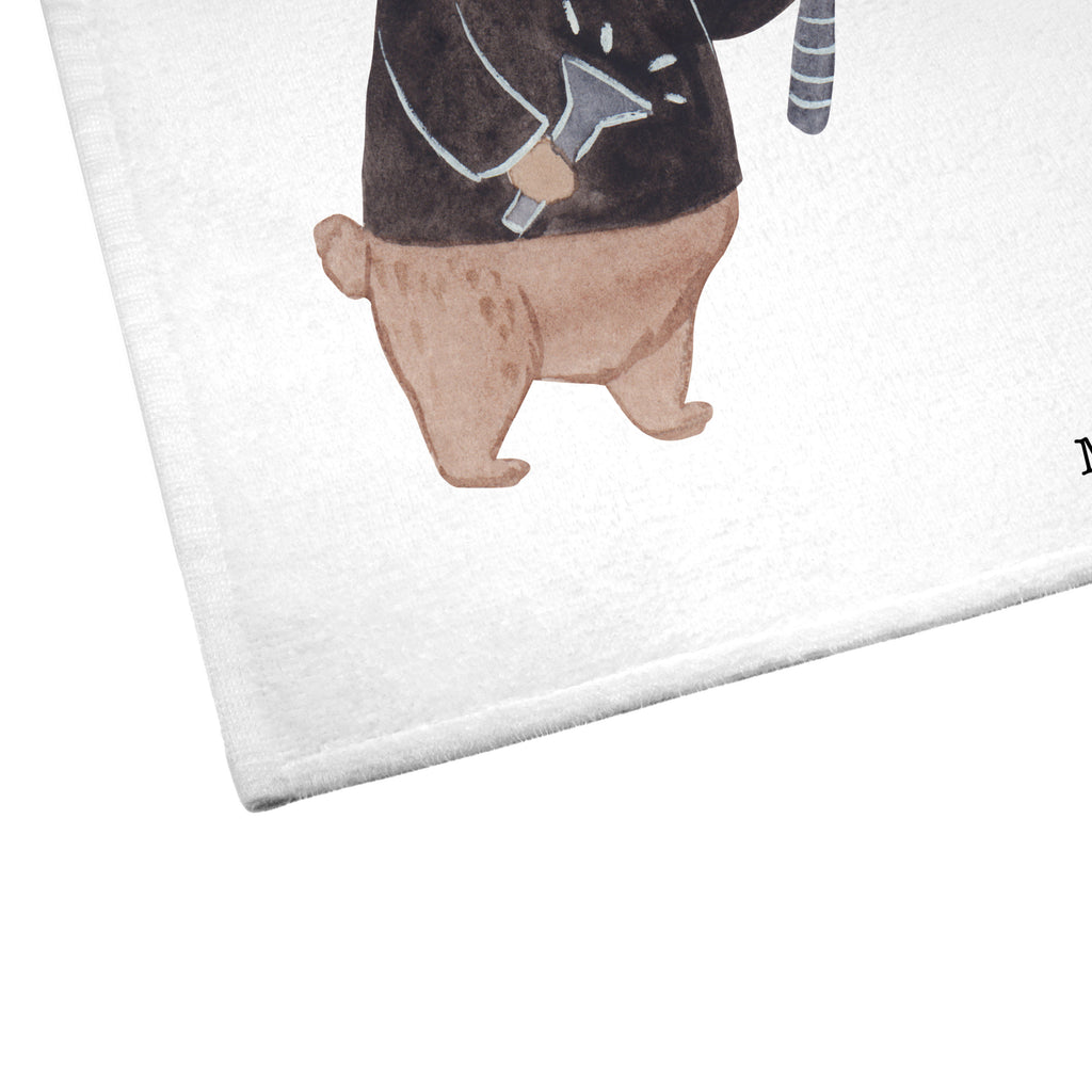 Gäste Handtuch Sicherheitsdienstmitarbeiterin mit Herz Gästetuch, Reisehandtuch, Sport Handtuch, Frottier, Kinder Handtuch, Beruf, Ausbildung, Jubiläum, Abschied, Rente, Kollege, Kollegin, Geschenk, Schenken, Arbeitskollege, Mitarbeiter, Firma, Danke, Dankeschön