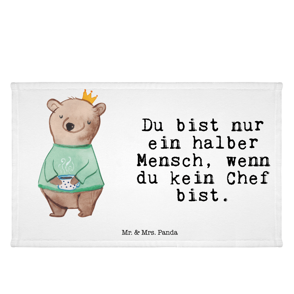 Gäste Handtuch Chef mit Herz Gästetuch, Reisehandtuch, Sport Handtuch, Frottier, Kinder Handtuch, Beruf, Ausbildung, Jubiläum, Abschied, Rente, Kollege, Kollegin, Geschenk, Schenken, Arbeitskollege, Mitarbeiter, Firma, Danke, Dankeschön, CEO, Chef, Führungskraft, Geschäftsinhaber, Firmeninhaber, Unternehmensinhaber, Direktor, Leiter