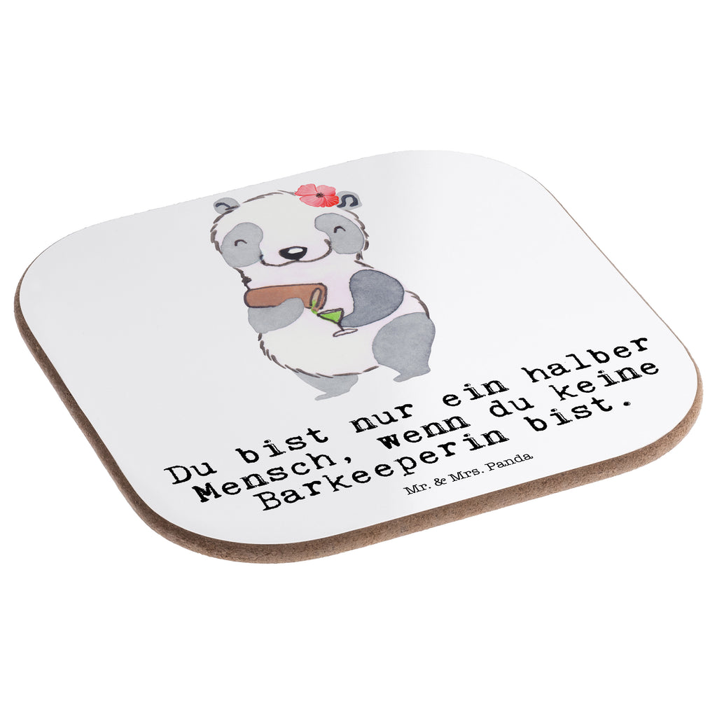 Quadratische Untersetzer Barkeeperin mit Herz Bierdeckel, Glasuntersetzer, Untersetzer Gläser, Getränkeuntersetzer, Beruf, Ausbildung, Jubiläum, Abschied, Rente, Kollege, Kollegin, Geschenk, Schenken, Arbeitskollege, Mitarbeiter, Firma, Danke, Dankeschön, Barkeeperin, Barfrau, Bartender, Barbesitzerin, Kurs