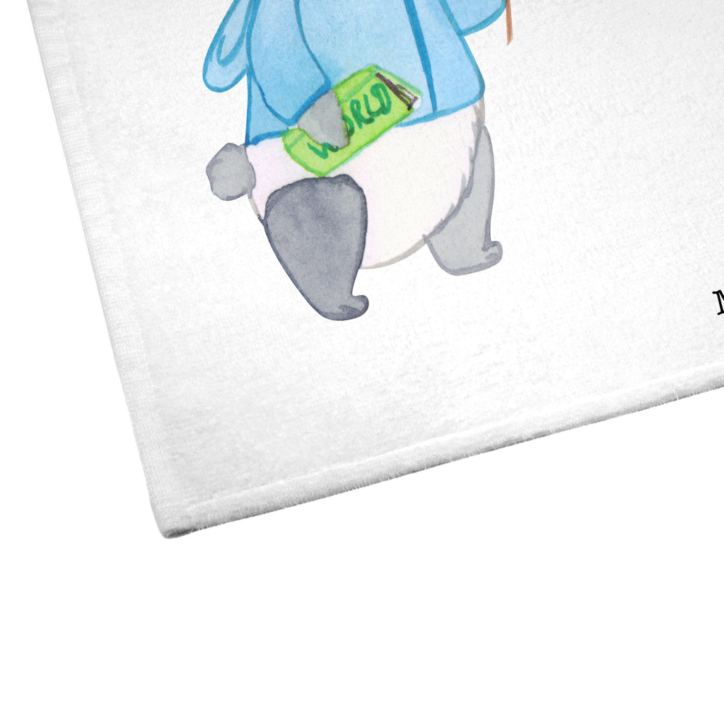 Gäste Handtuch Reiseleiter mit Herz Gästetuch, Reisehandtuch, Sport Handtuch, Frottier, Kinder Handtuch, Beruf, Ausbildung, Jubiläum, Abschied, Rente, Kollege, Kollegin, Geschenk, Schenken, Arbeitskollege, Mitarbeiter, Firma, Danke, Dankeschön