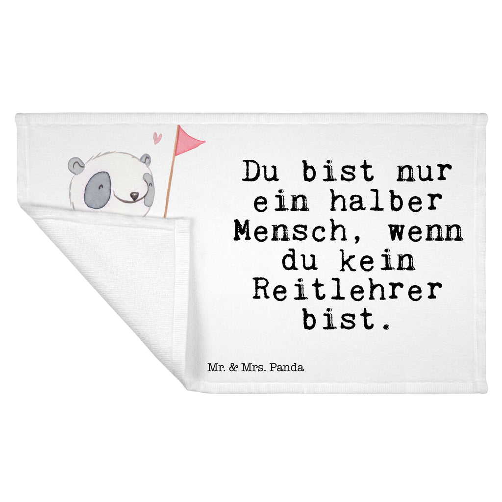 Gäste Handtuch Reitlehrer mit Herz Gästetuch, Reisehandtuch, Sport Handtuch, Frottier, Kinder Handtuch, Beruf, Ausbildung, Jubiläum, Abschied, Rente, Kollege, Kollegin, Geschenk, Schenken, Arbeitskollege, Mitarbeiter, Firma, Danke, Dankeschön