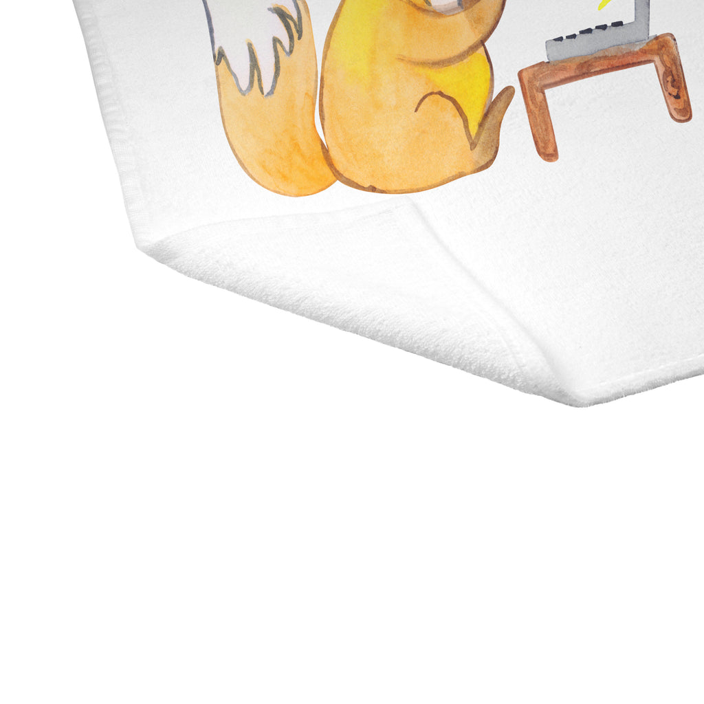 Gäste Handtuch Redakteur mit Herz Gästetuch, Reisehandtuch, Sport Handtuch, Frottier, Kinder Handtuch, Beruf, Ausbildung, Jubiläum, Abschied, Rente, Kollege, Kollegin, Geschenk, Schenken, Arbeitskollege, Mitarbeiter, Firma, Danke, Dankeschön, Online, Redakteur, Referent, Journalist