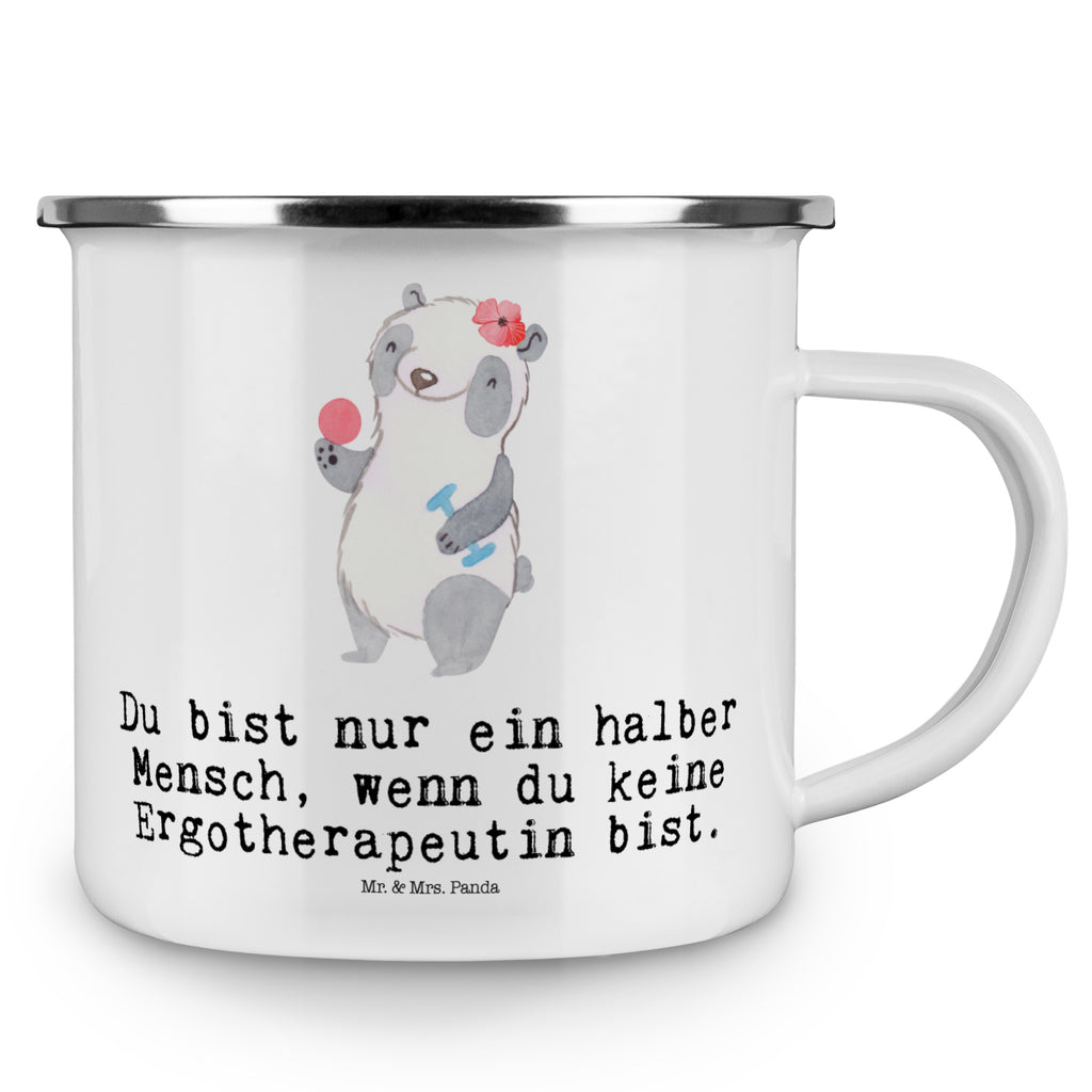 Camping Emaille Tasse Ergotherapeutin mit Herz Campingtasse, Trinkbecher, Metalltasse, Outdoor Tasse, Emaille Trinkbecher, Blechtasse Outdoor, Emaille Campingbecher, Edelstahl Trinkbecher, Metalltasse für Camping, Kaffee Blechtasse, Camping Tasse Metall, Beruf, Ausbildung, Jubiläum, Abschied, Rente, Kollege, Kollegin, Geschenk, Schenken, Arbeitskollege, Mitarbeiter, Firma, Danke, Dankeschön, Ergotherapeutin, Ergotherapie