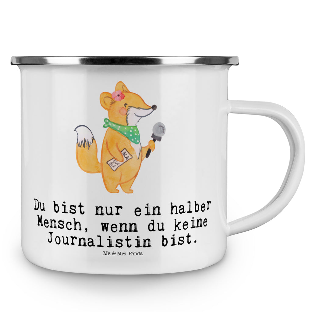 Camping Emaille Tasse Journalistin mit Herz Campingtasse, Trinkbecher, Metalltasse, Outdoor Tasse, Emaille Trinkbecher, Blechtasse Outdoor, Emaille Campingbecher, Edelstahl Trinkbecher, Metalltasse für Camping, Kaffee Blechtasse, Camping Tasse Metall, Beruf, Ausbildung, Jubiläum, Abschied, Rente, Kollege, Kollegin, Geschenk, Schenken, Arbeitskollege, Mitarbeiter, Firma, Danke, Dankeschön, Journalistin, Reporterin, Redakteurin, Pressebüro, Studium