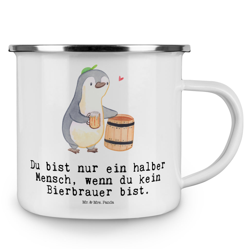 Camping Emaille Tasse Bierbrauer mit Herz Campingtasse, Trinkbecher, Metalltasse, Outdoor Tasse, Emaille Trinkbecher, Blechtasse Outdoor, Emaille Campingbecher, Edelstahl Trinkbecher, Metalltasse für Camping, Kaffee Blechtasse, Camping Tasse Metall, Beruf, Ausbildung, Jubiläum, Abschied, Rente, Kollege, Kollegin, Geschenk, Schenken, Arbeitskollege, Mitarbeiter, Firma, Danke, Dankeschön, Bierbrauer, Biertrinker, Bierkenner, Biergeschenk, Hobbybrauen, Heimbrauen, Selbstbrauen, Bierliebe, Bierfass