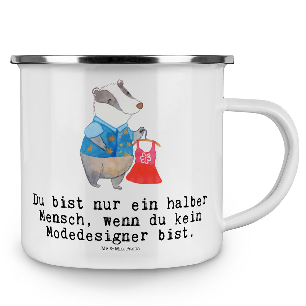 Camping Emaille Tasse Modedesigner mit Herz Campingtasse, Trinkbecher, Metalltasse, Outdoor Tasse, Emaille Trinkbecher, Blechtasse Outdoor, Emaille Campingbecher, Edelstahl Trinkbecher, Metalltasse für Camping, Kaffee Blechtasse, Camping Tasse Metall, Beruf, Ausbildung, Jubiläum, Abschied, Rente, Kollege, Kollegin, Geschenk, Schenken, Arbeitskollege, Mitarbeiter, Firma, Danke, Dankeschön, Modedesigner, Fashion Designer, Modeschöpfer