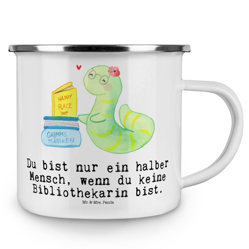 Camping Emaille Tasse Bibliothekarin mit Herz Campingtasse, Trinkbecher, Metalltasse, Outdoor Tasse, Emaille Trinkbecher, Blechtasse Outdoor, Emaille Campingbecher, Edelstahl Trinkbecher, Metalltasse für Camping, Kaffee Blechtasse, Camping Tasse Metall, Beruf, Ausbildung, Jubiläum, Abschied, Rente, Kollege, Kollegin, Geschenk, Schenken, Arbeitskollege, Mitarbeiter, Firma, Danke, Dankeschön, Bibliothekarin, Buchhandlung, Bibliothek, Bücherwurm, Leseratte, Bücherliebe