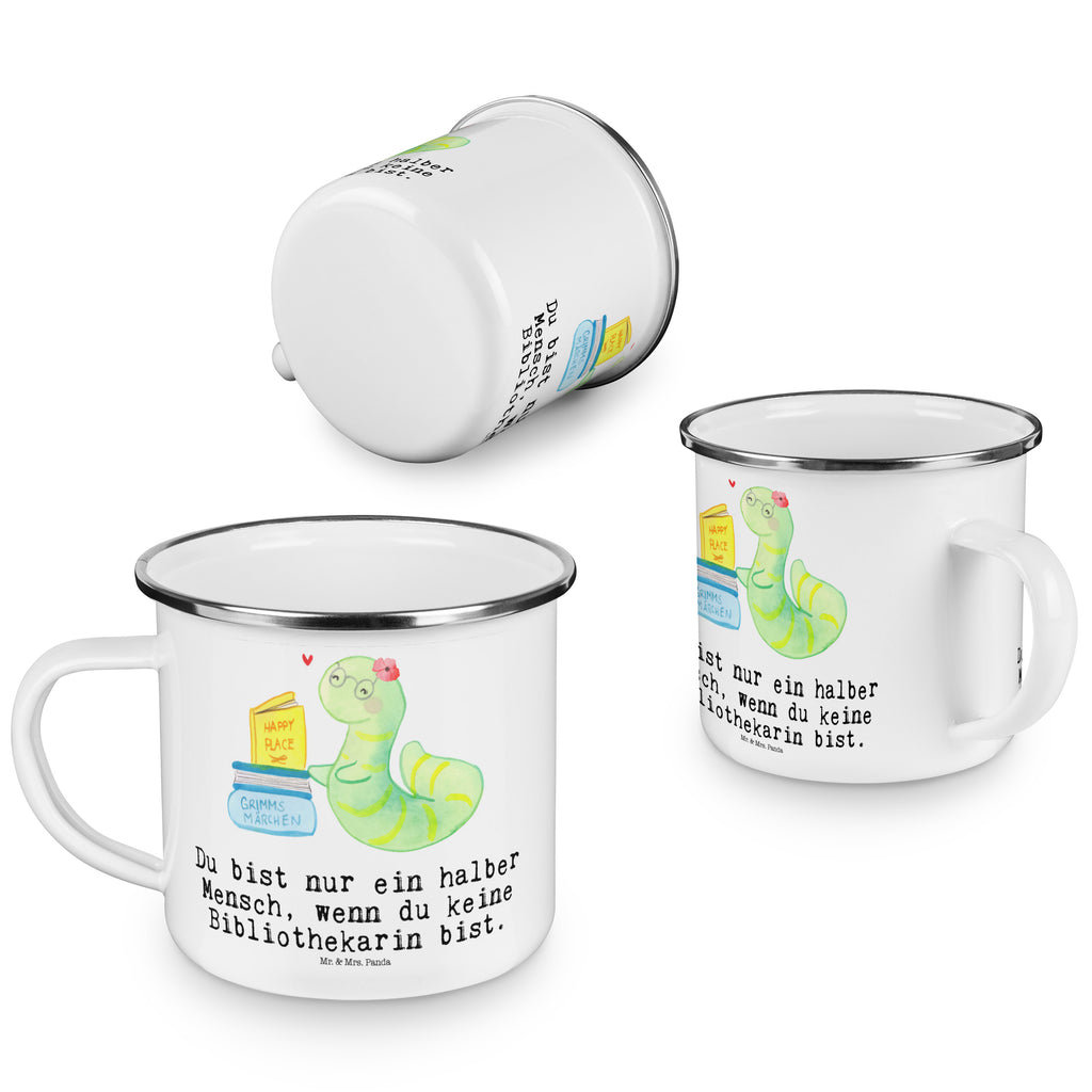 Camping Emaille Tasse Bibliothekarin mit Herz Campingtasse, Trinkbecher, Metalltasse, Outdoor Tasse, Emaille Trinkbecher, Blechtasse Outdoor, Emaille Campingbecher, Edelstahl Trinkbecher, Metalltasse für Camping, Kaffee Blechtasse, Camping Tasse Metall, Beruf, Ausbildung, Jubiläum, Abschied, Rente, Kollege, Kollegin, Geschenk, Schenken, Arbeitskollege, Mitarbeiter, Firma, Danke, Dankeschön, Bibliothekarin, Buchhandlung, Bibliothek, Bücherwurm, Leseratte, Bücherliebe