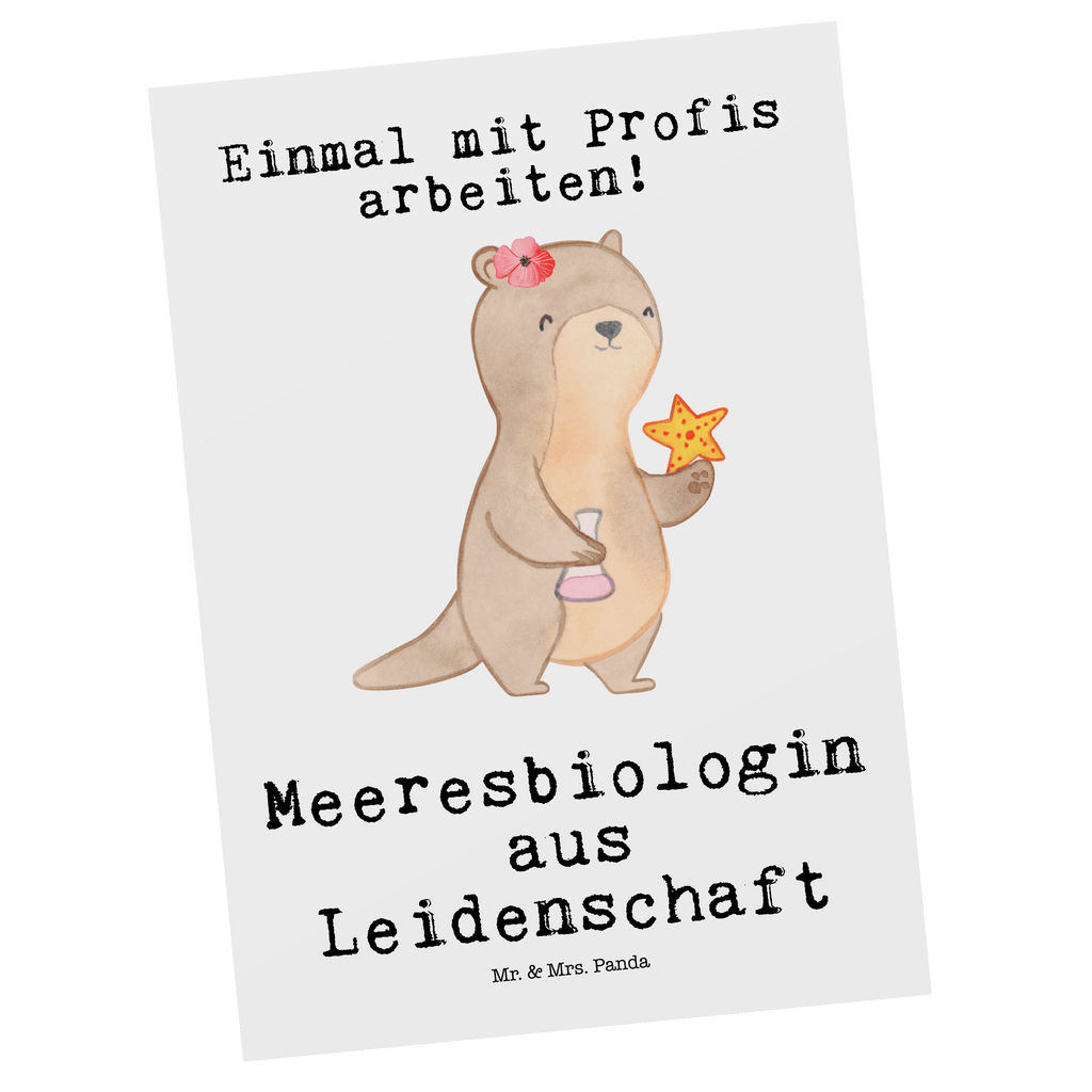 Postkarte Meeresbiologin aus Leidenschaft Geschenkkarte, Grußkarte, Karte, Einladung, Ansichtskarte, Geburtstagskarte, Einladungskarte, Beruf, Ausbildung, Jubiläum, Abschied, Rente, Kollege, Kollegin, Geschenk, Schenken, Arbeitskollege, Mitarbeiter, Firma, Danke, Dankeschön, Meeresbiologin, Meereskundlerin, Naturwissenschaftlerin, Meeresforscherin, maritime Forschung, Studium